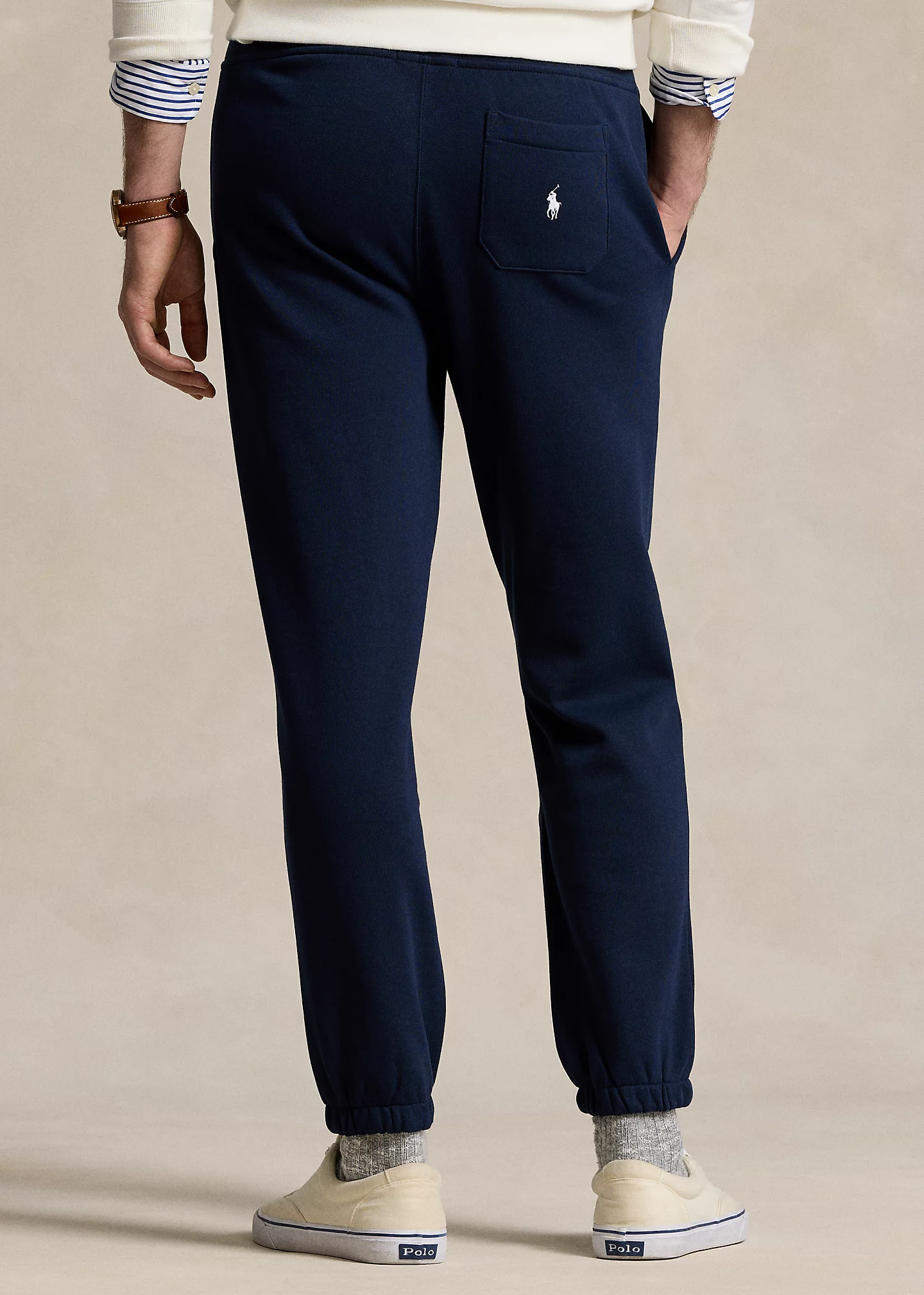 Appliqu��d Fleece Jogger Pant