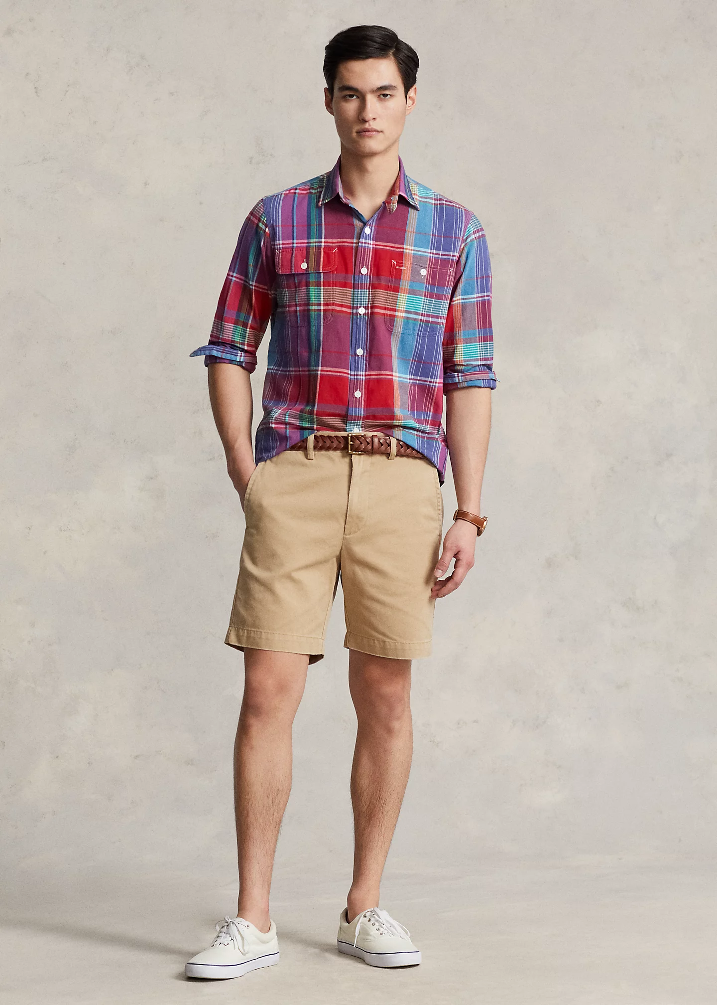 Classic Fit Madras Workshirt