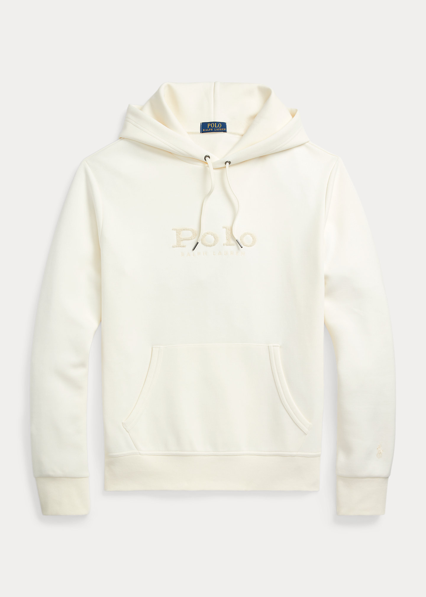 Logo Big Pony Double-Knit Hoodie