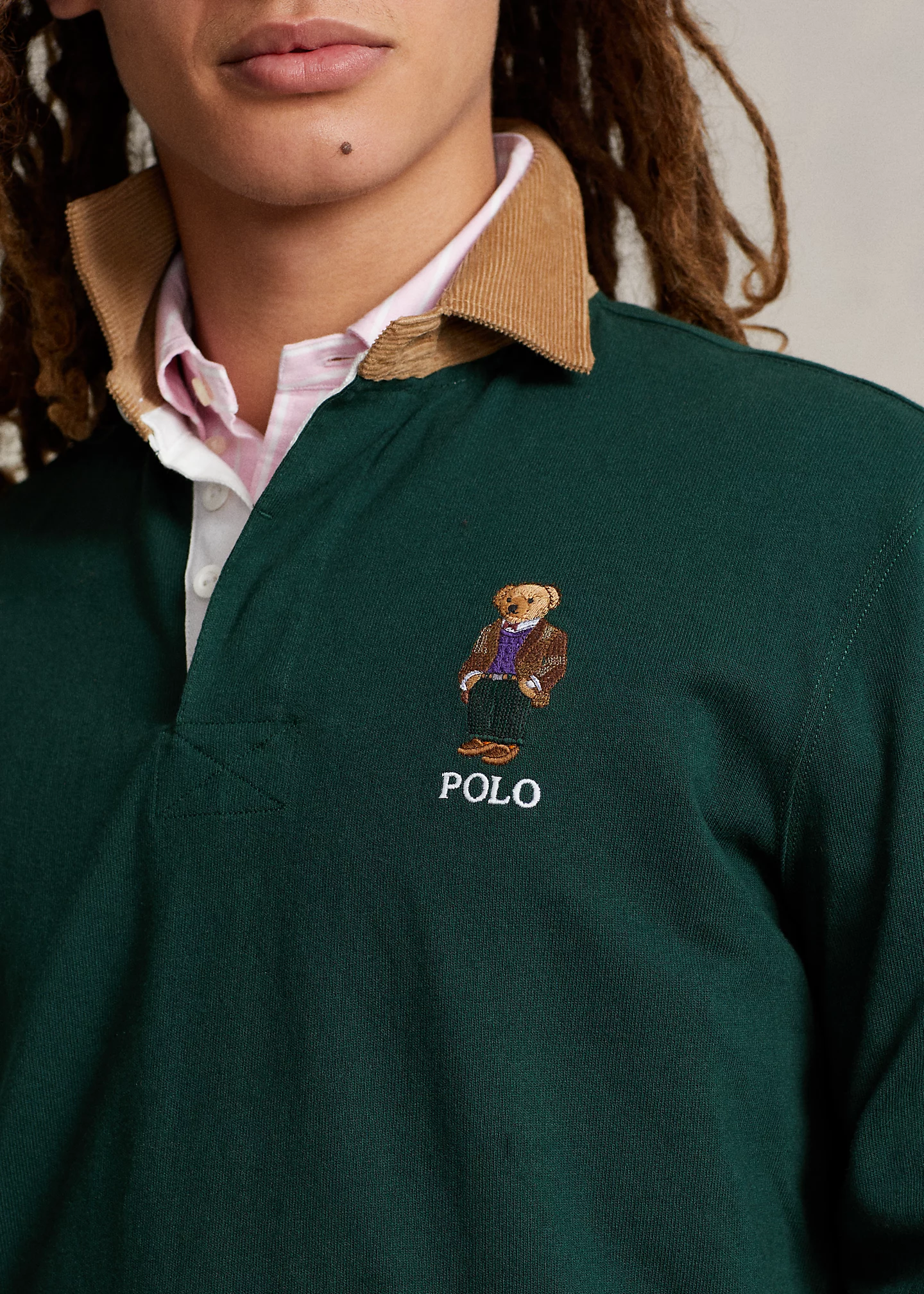 Classic Fit Polo Bear Rugby Shirt