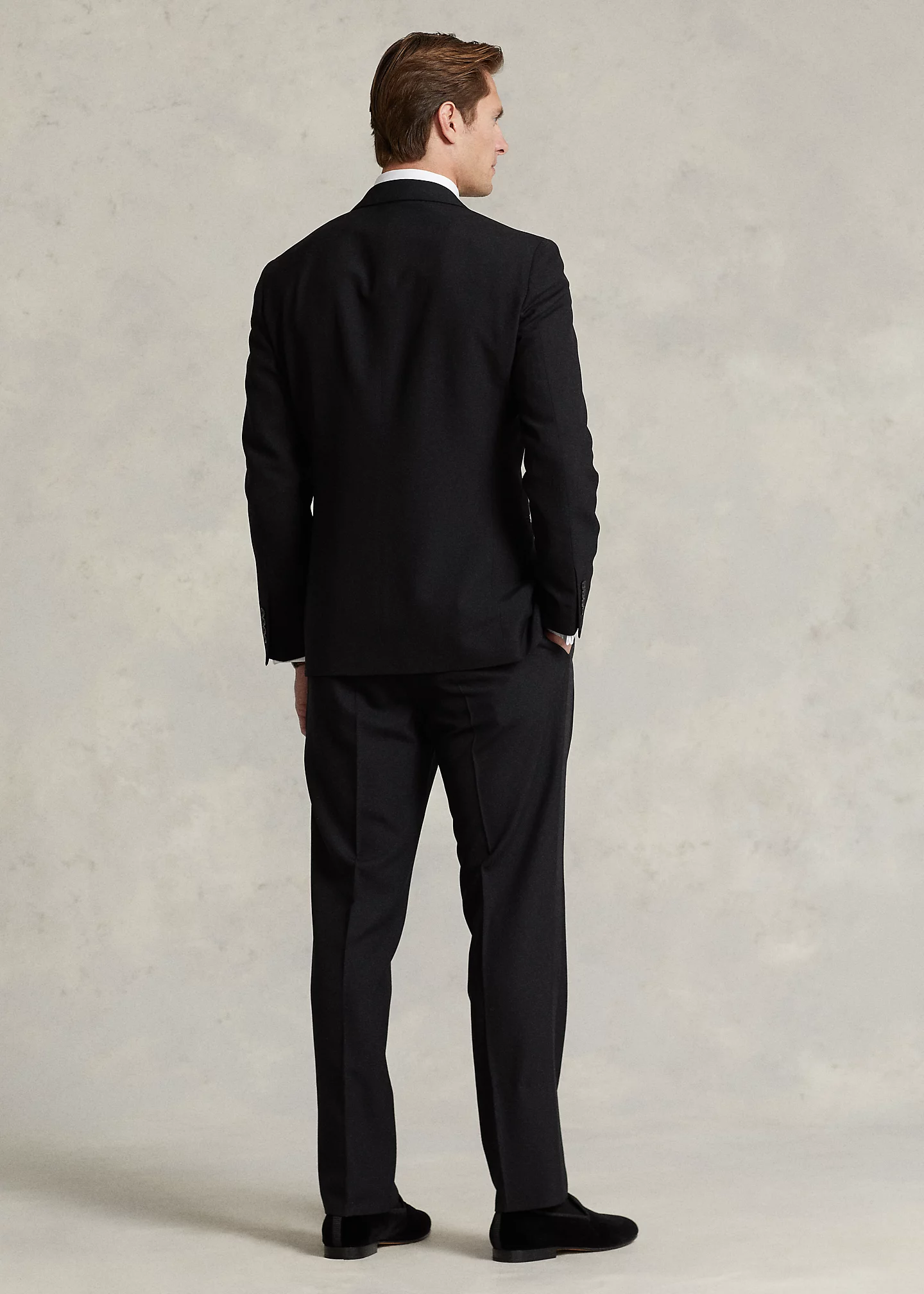 Polo Wool Barathea Peak Tuxedo