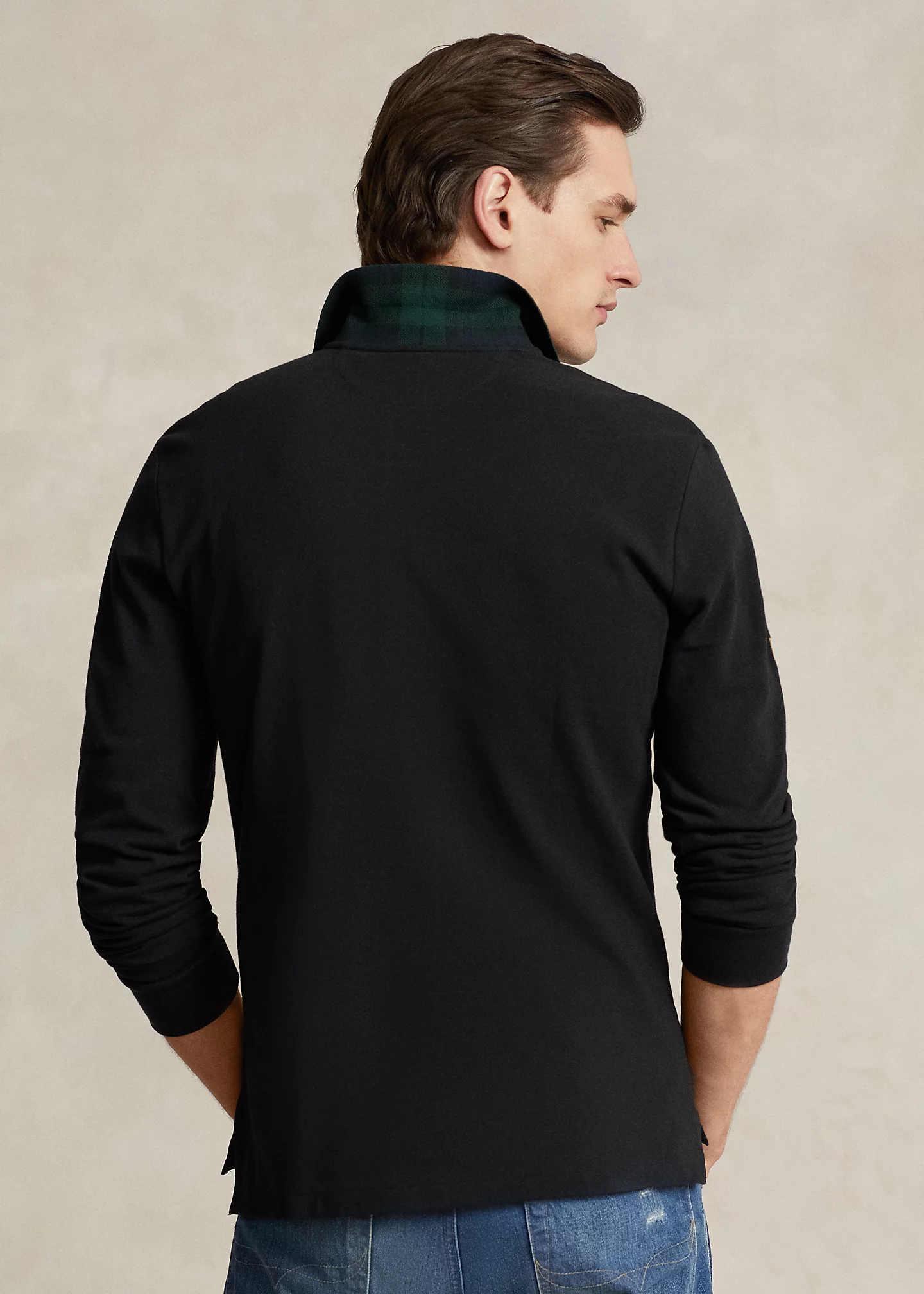 Custom Slim Fit Triple-Pony Polo Shirt