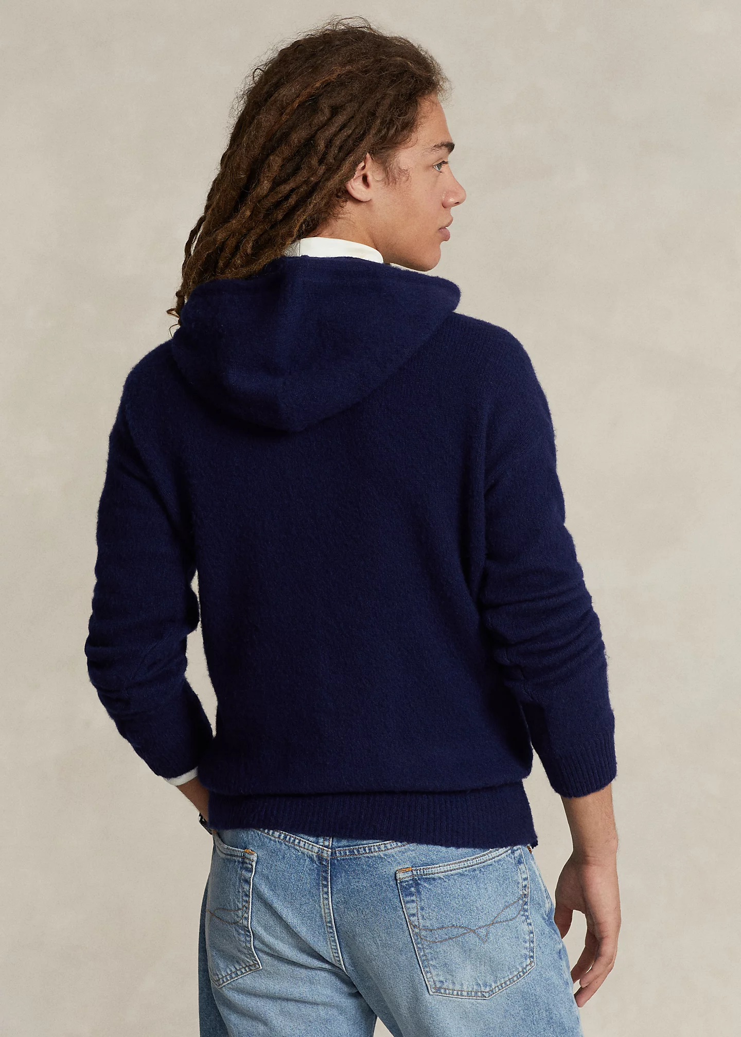 Wool-Cashmere Hooded Sweater