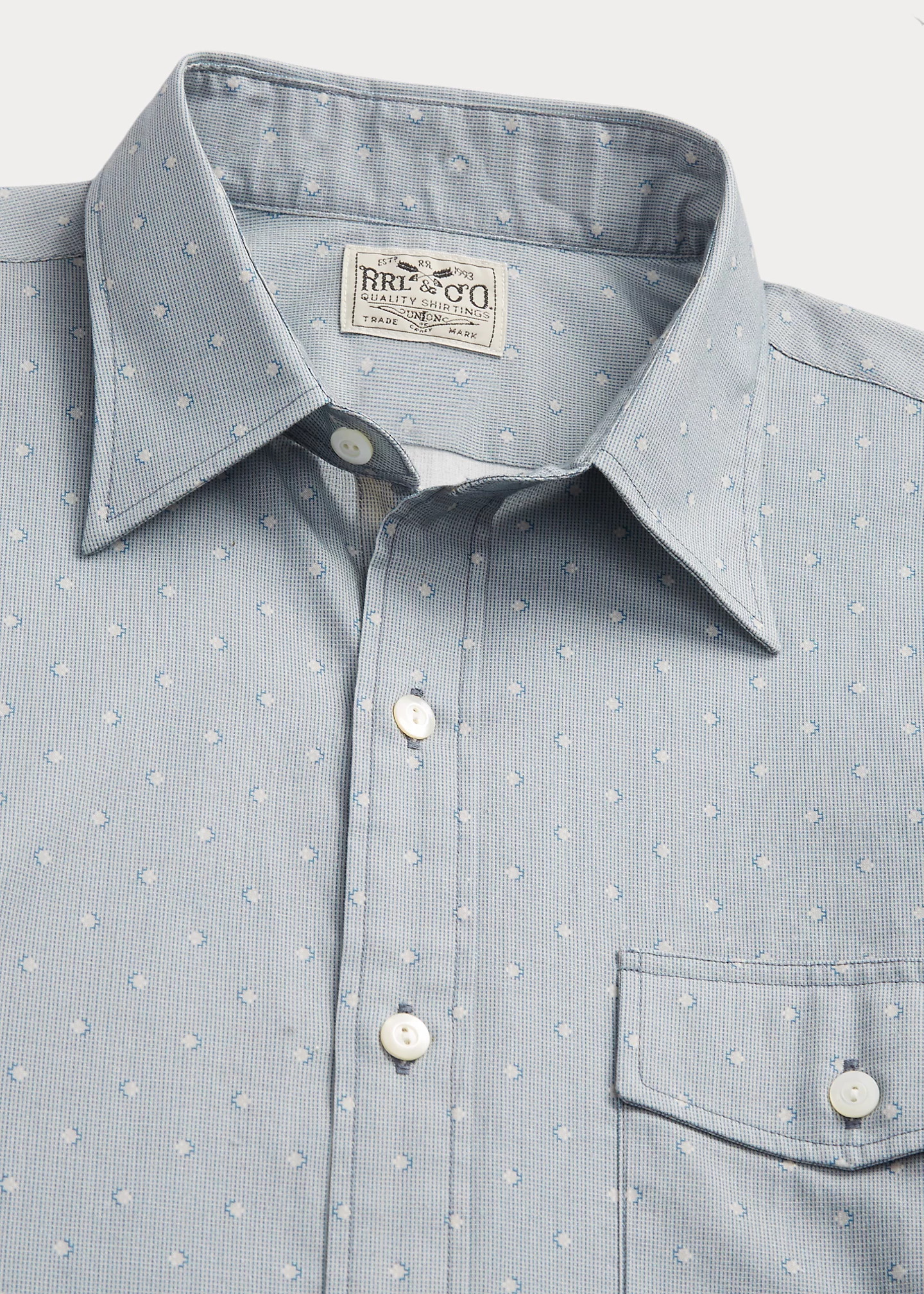 Slim Fit Print Woven Shirt