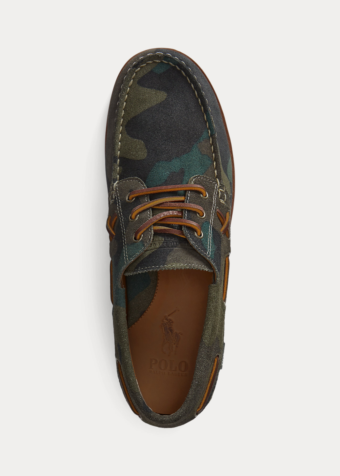 Ranger Camo Suede Boat Shoe