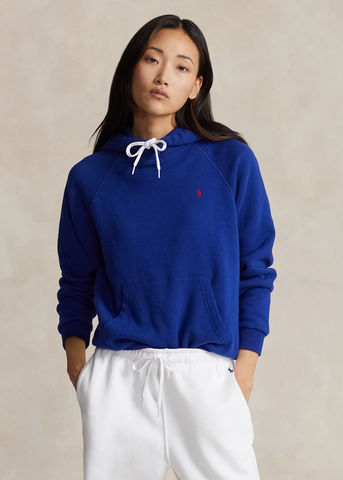 Shrunken Fit Fleece Hoodie