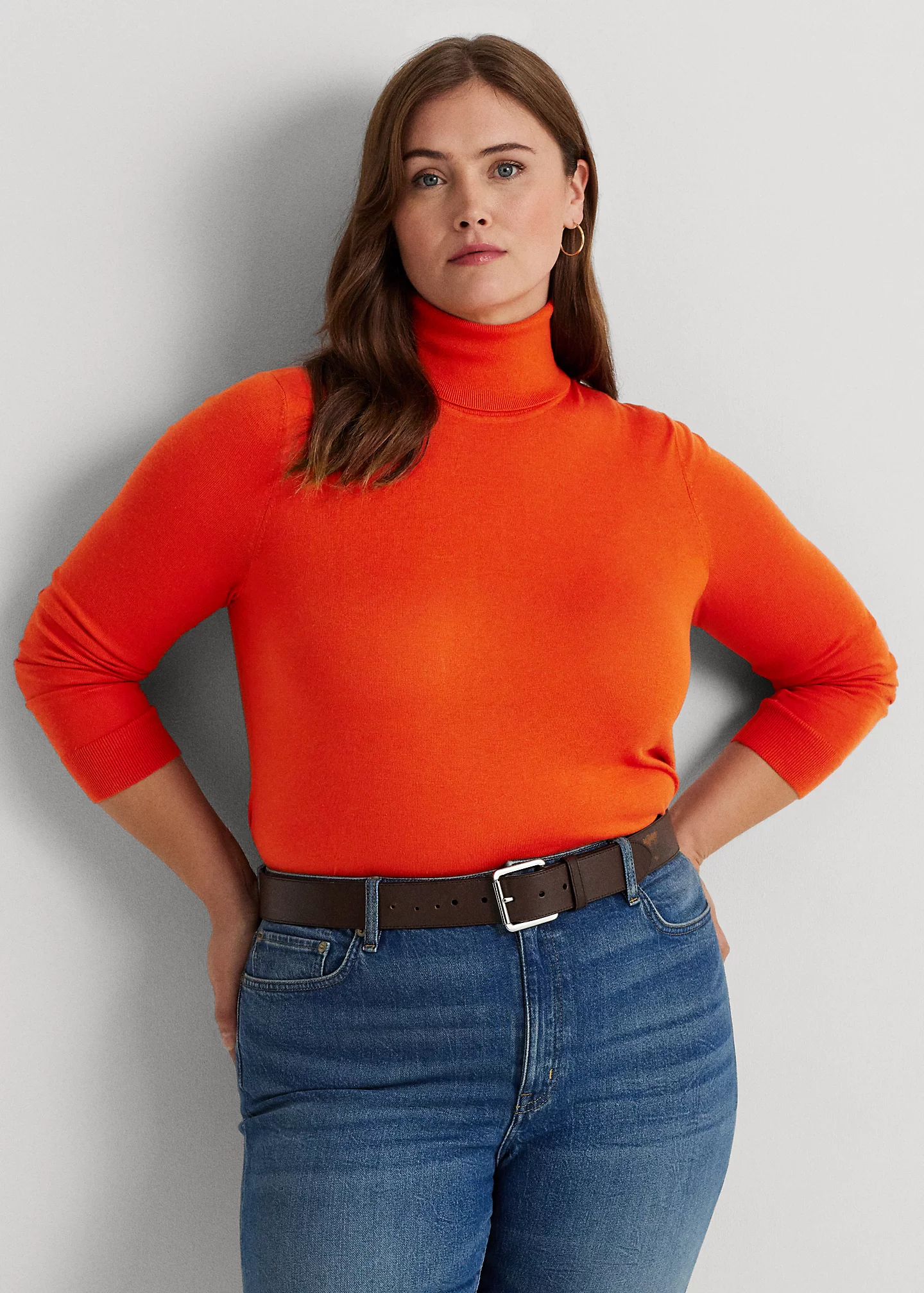 Silk-Blend Turtleneck