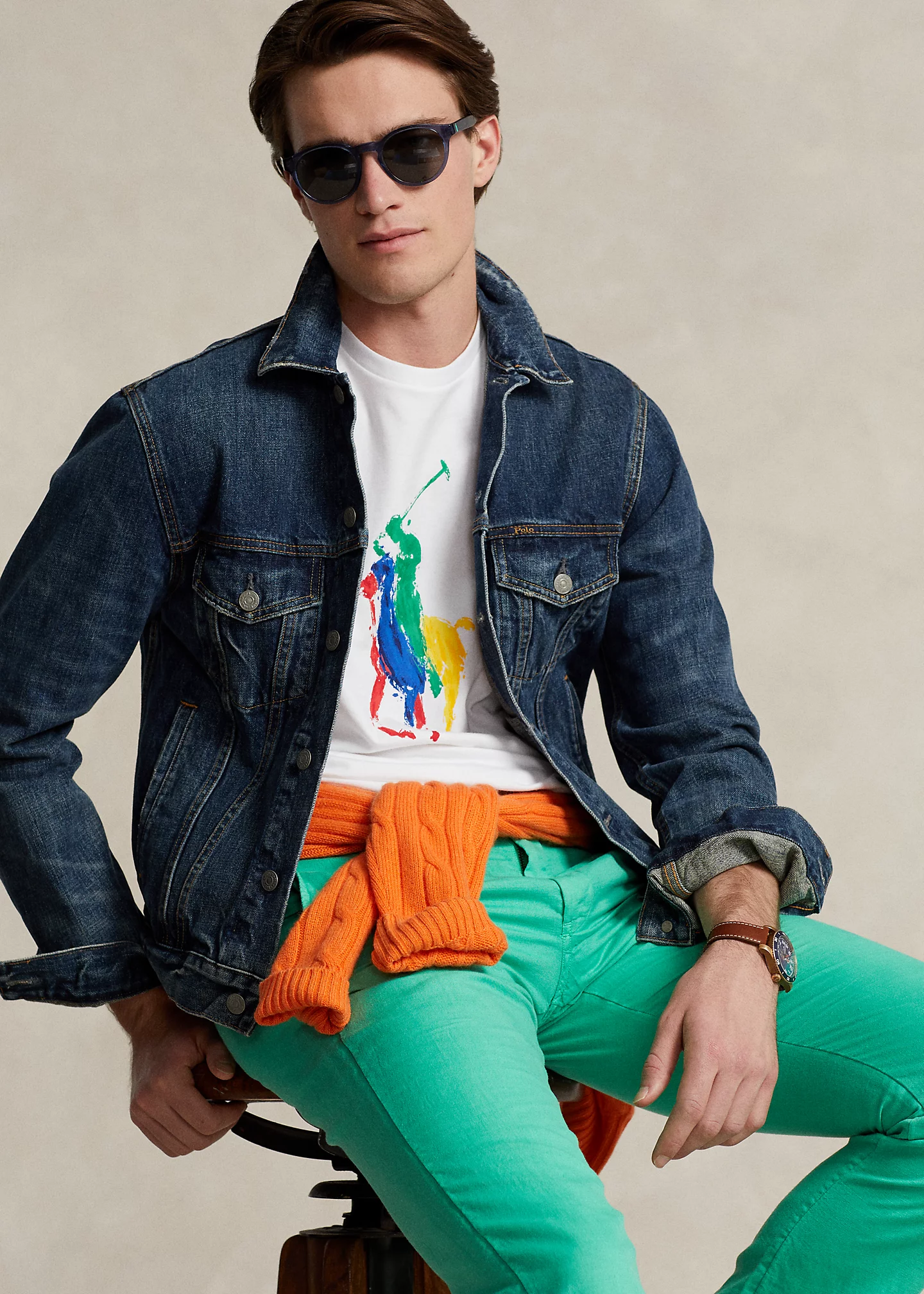 Classic Fit Big Pony Jersey T-Shirt