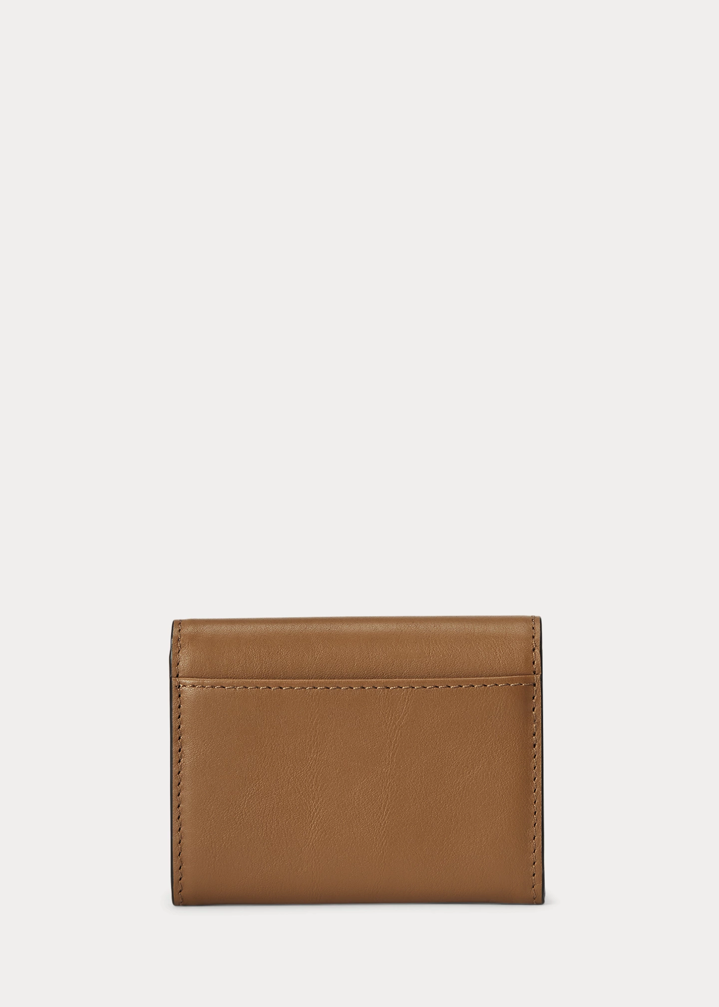 Polo ID Leather Fold-Over Card Case