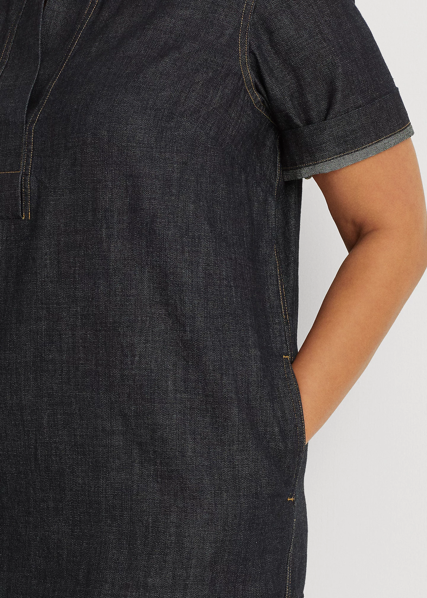 Denim Shift Dress