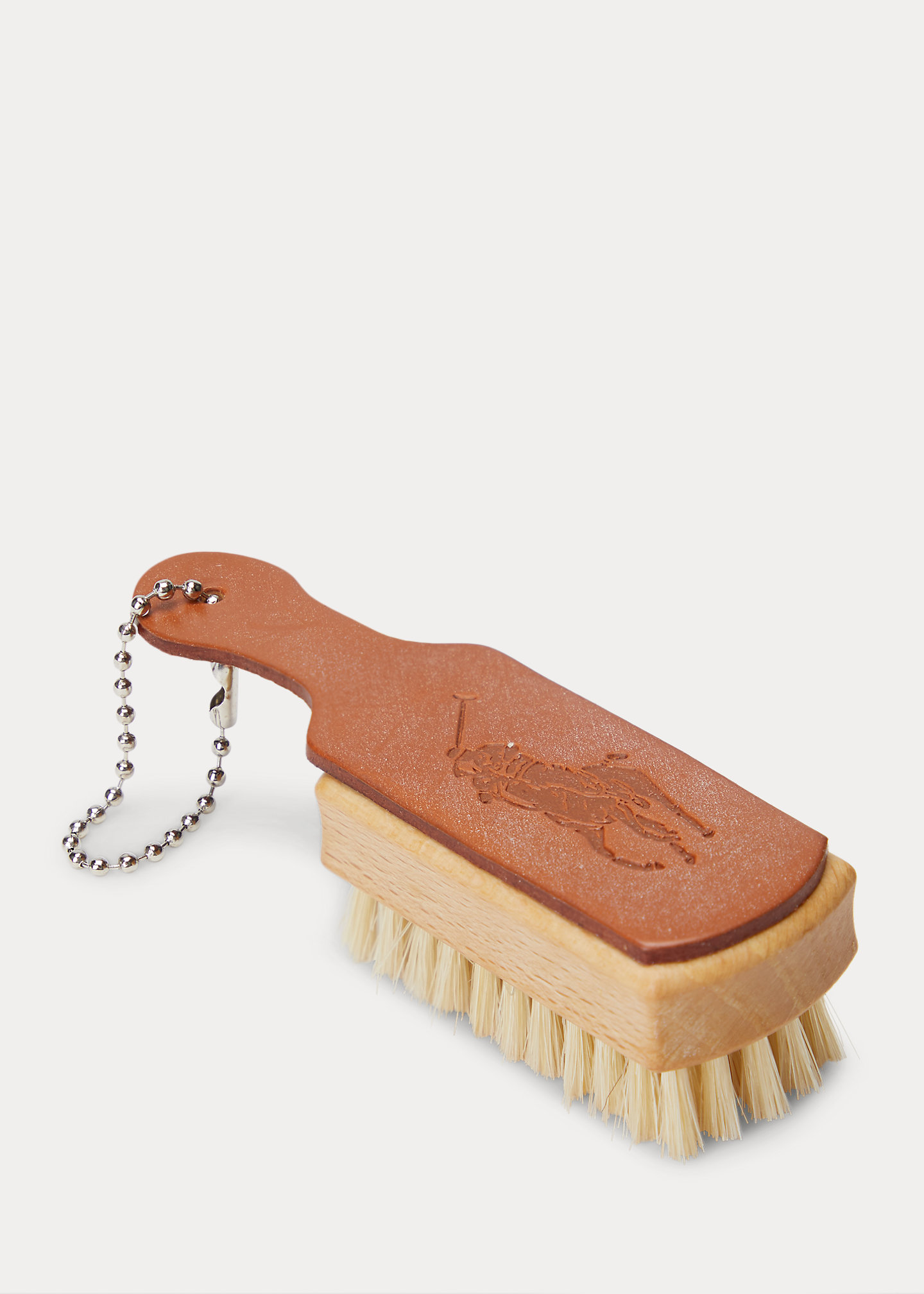 Brass-Buckle Bridle Leather Belt