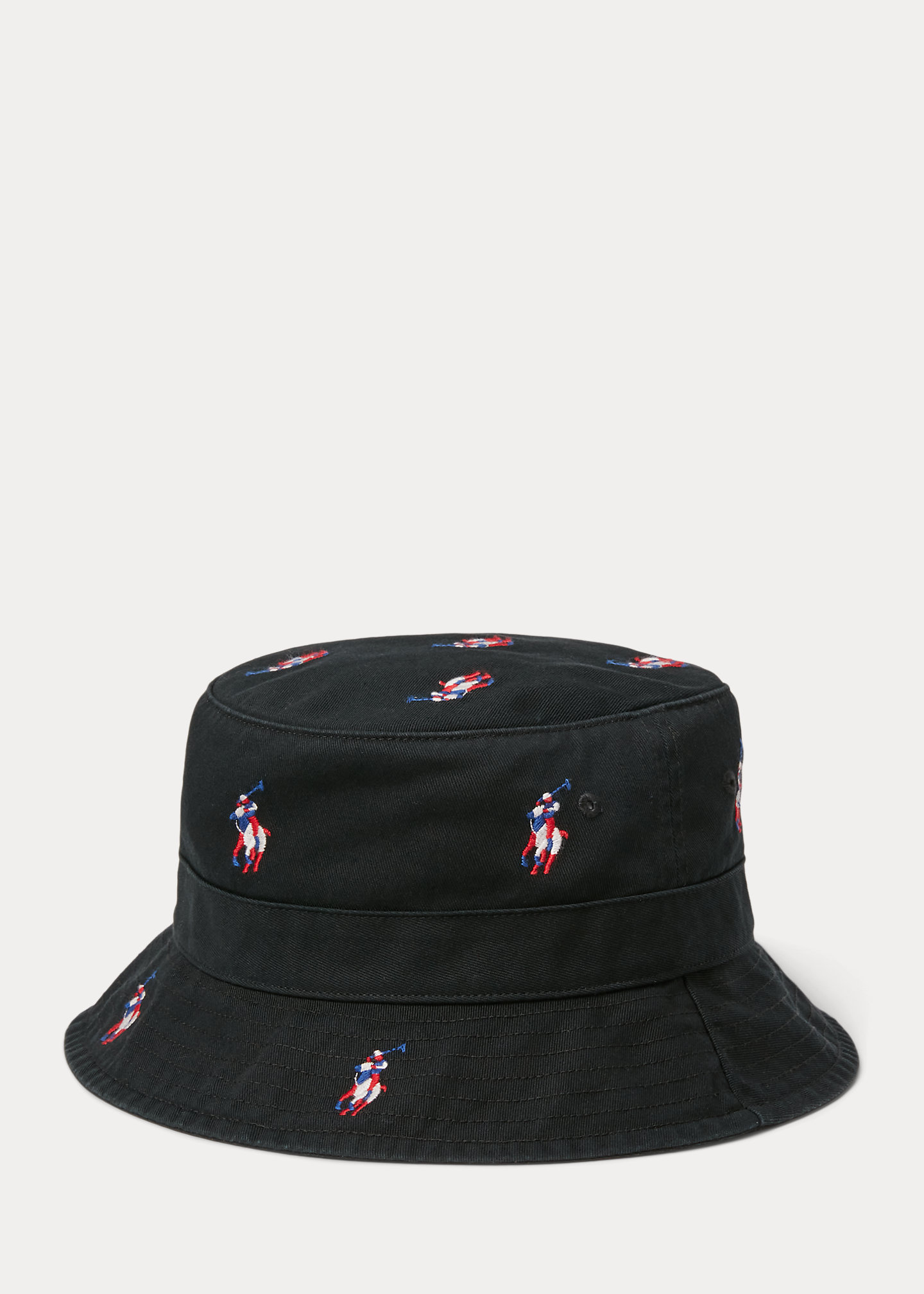 Tricolor Pony Twill Bucket Hat