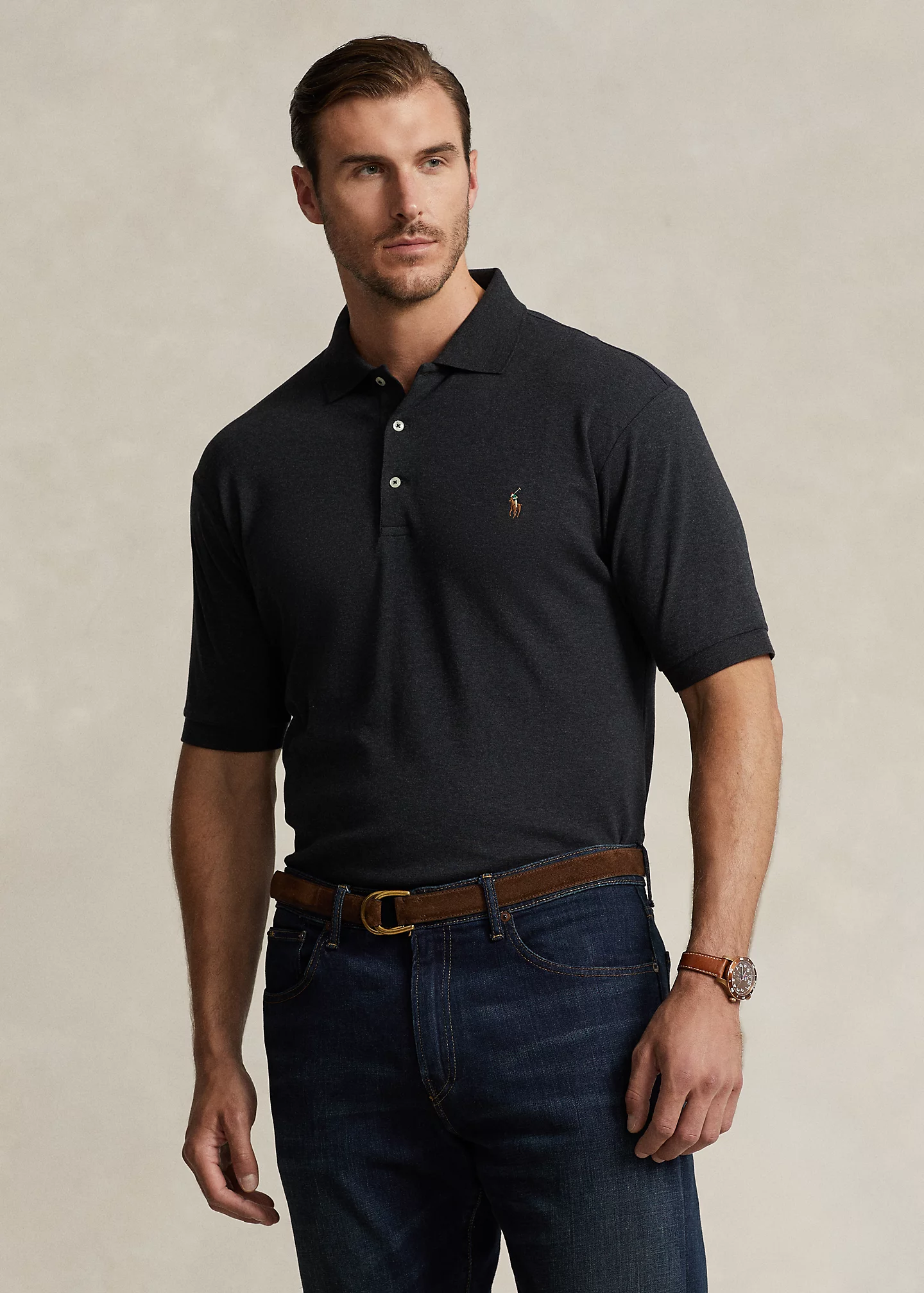Soft Cotton Polo Shirt