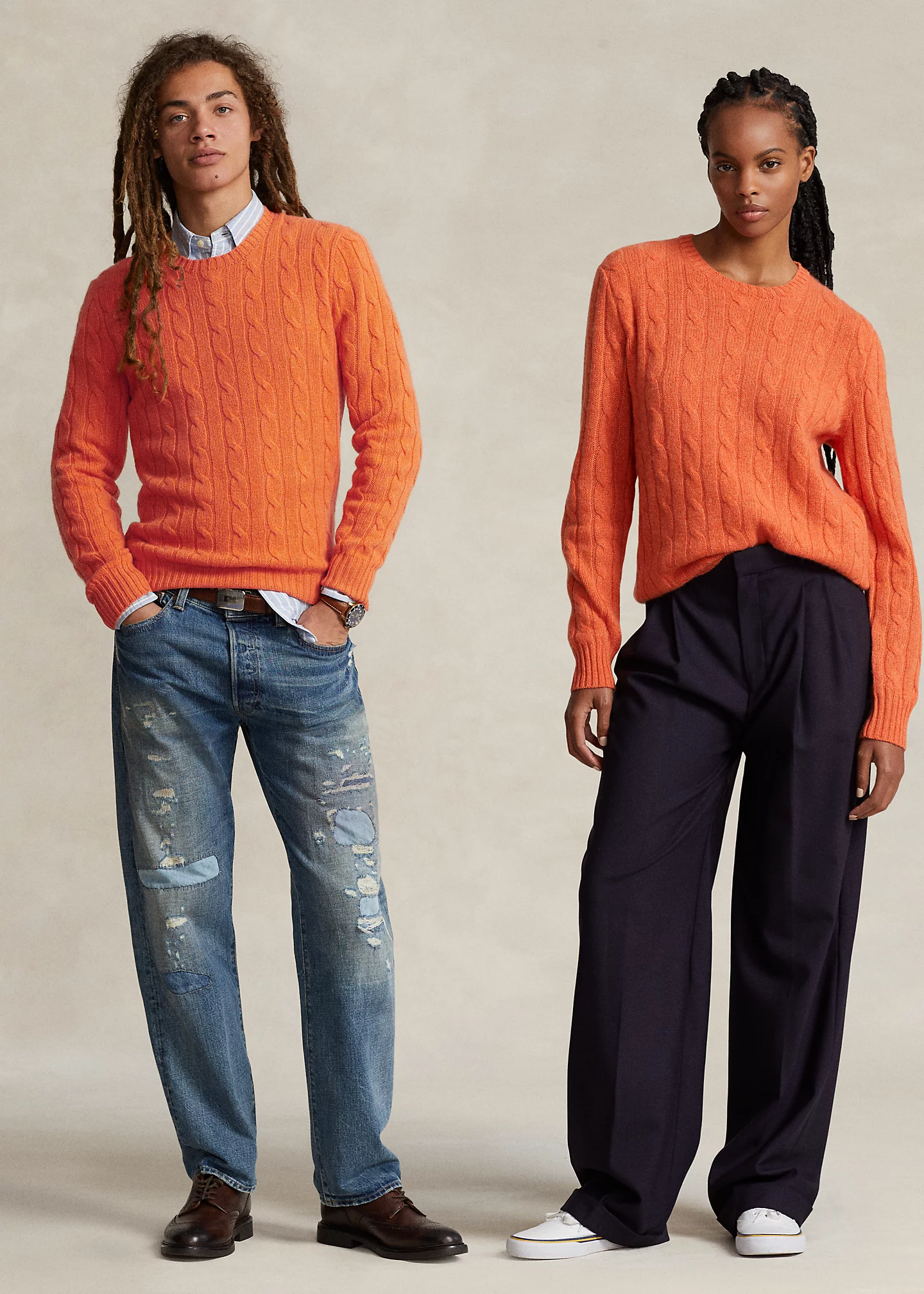 The Iconic Cable-Knit Cashmere Sweater
