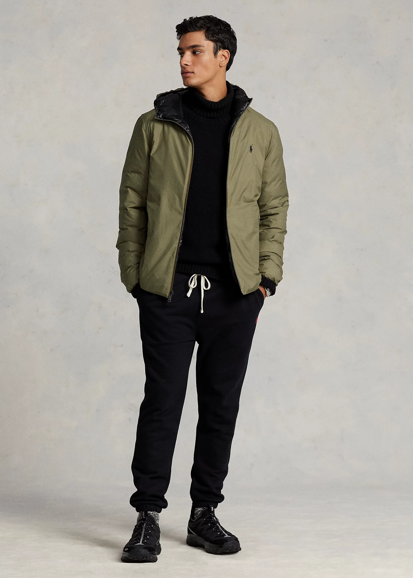 Reversible Water-Repellent Jacket