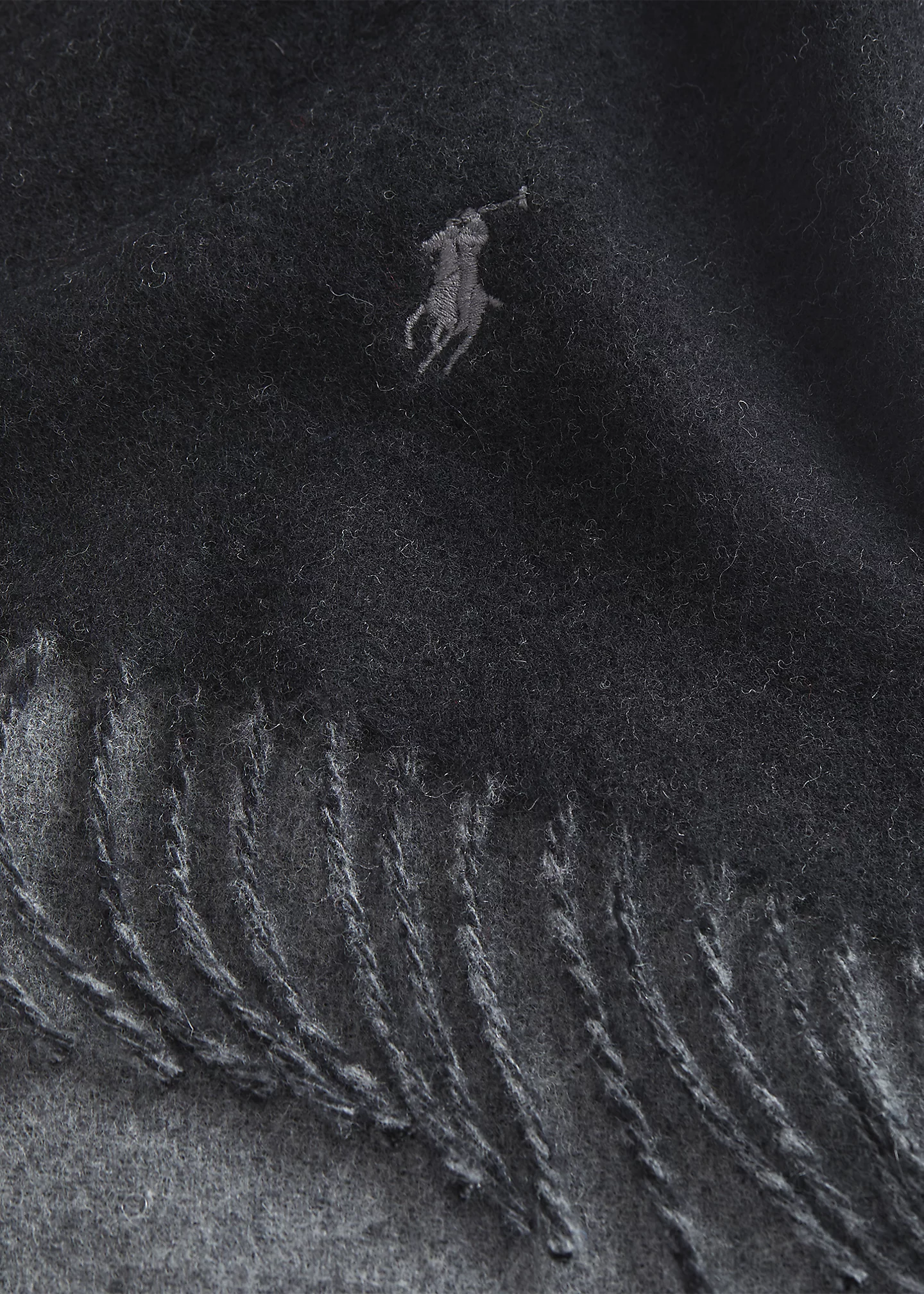 Reversible Wool-Blend Scarf