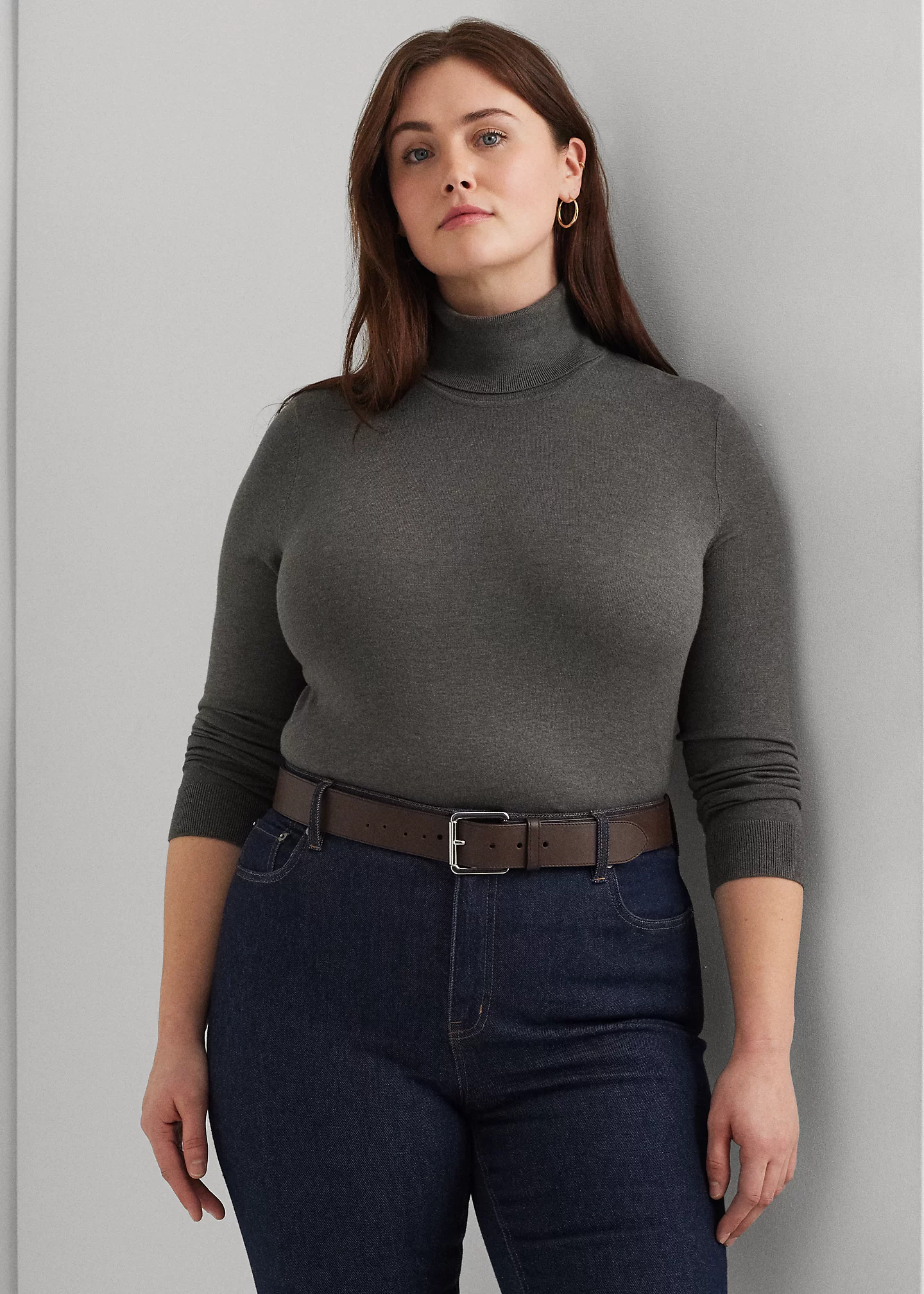 Silk-Blend Turtleneck