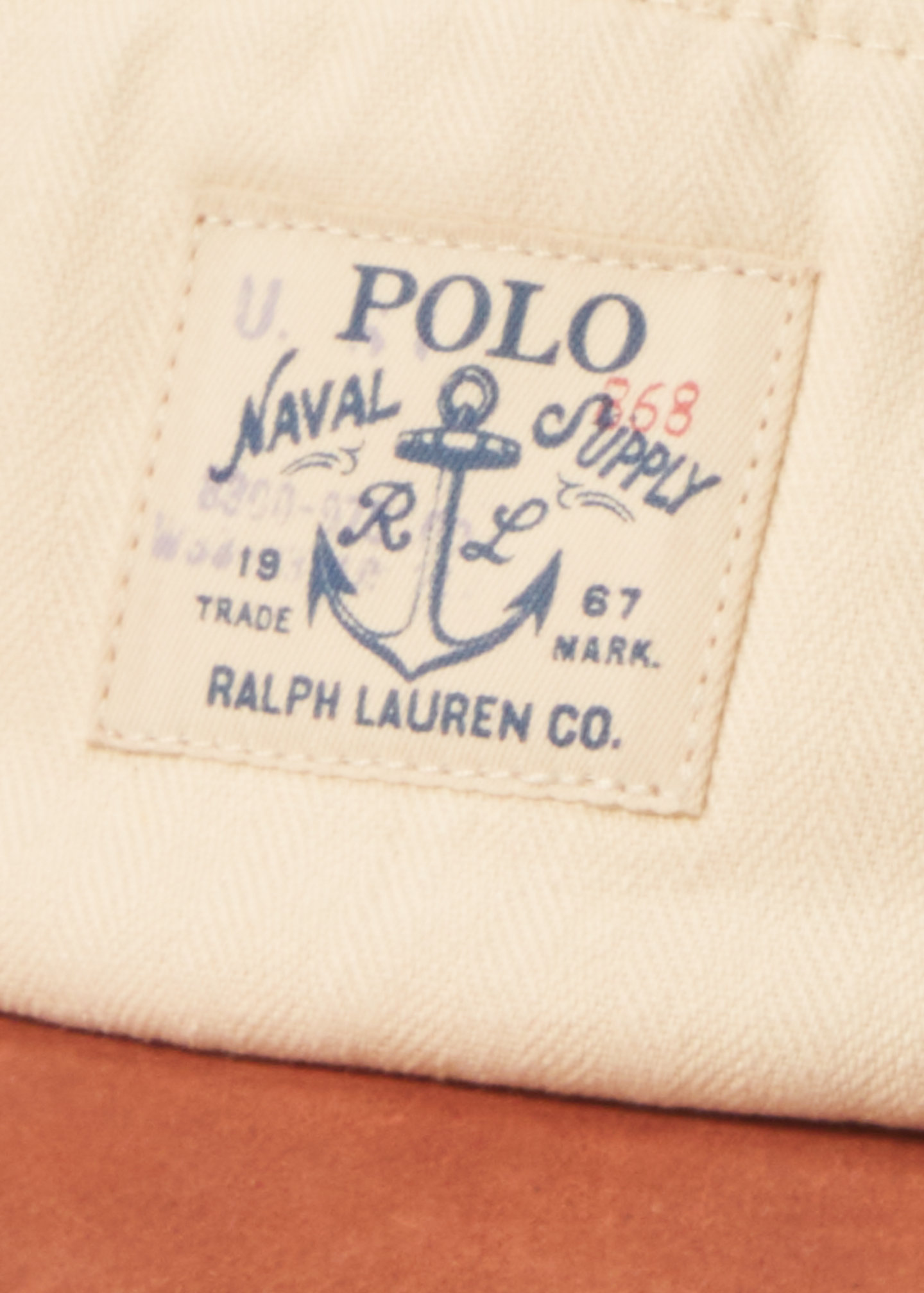 Leather-Bill Herringbone Cap