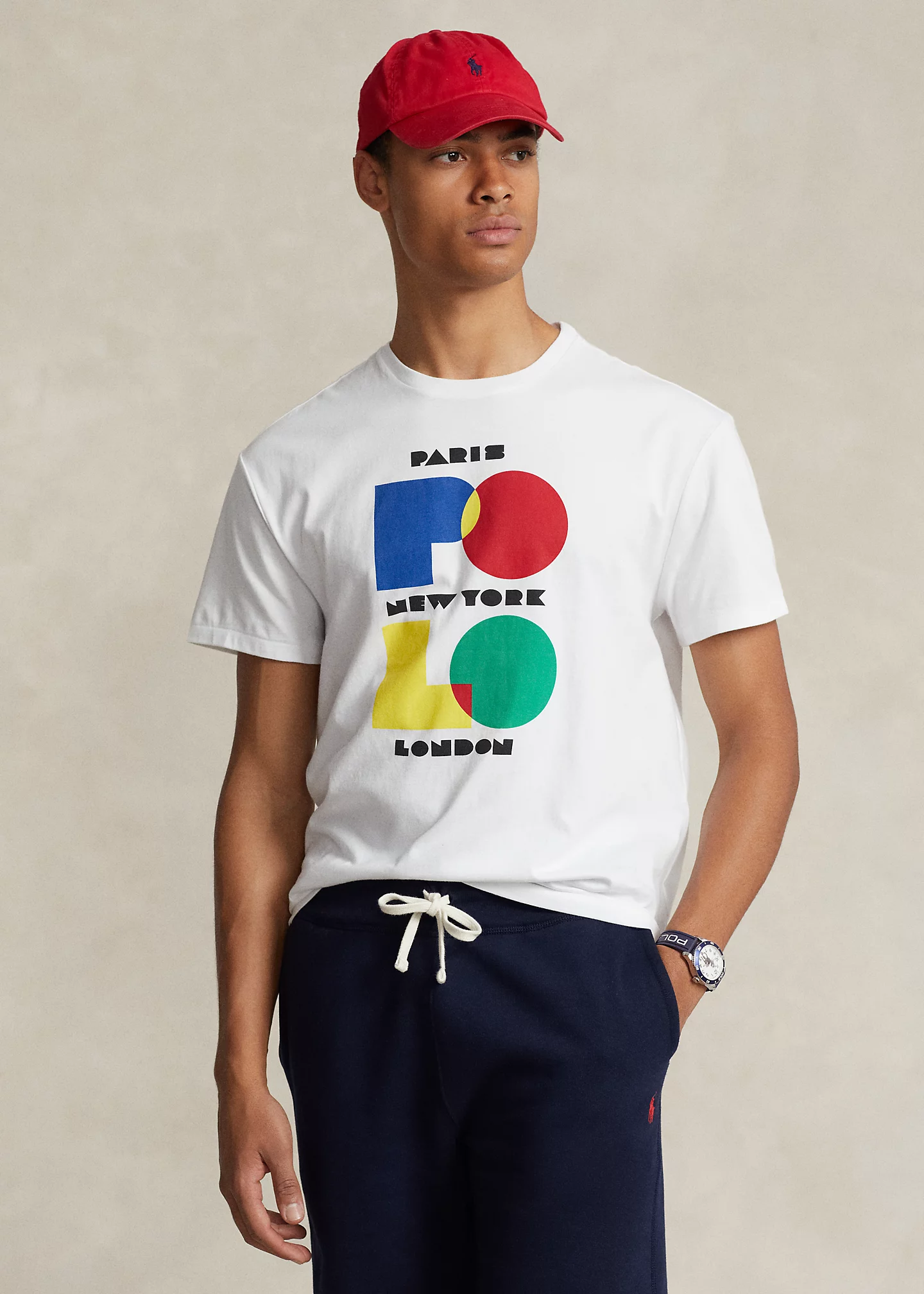 Classic Fit Logo Jersey T-Shirt