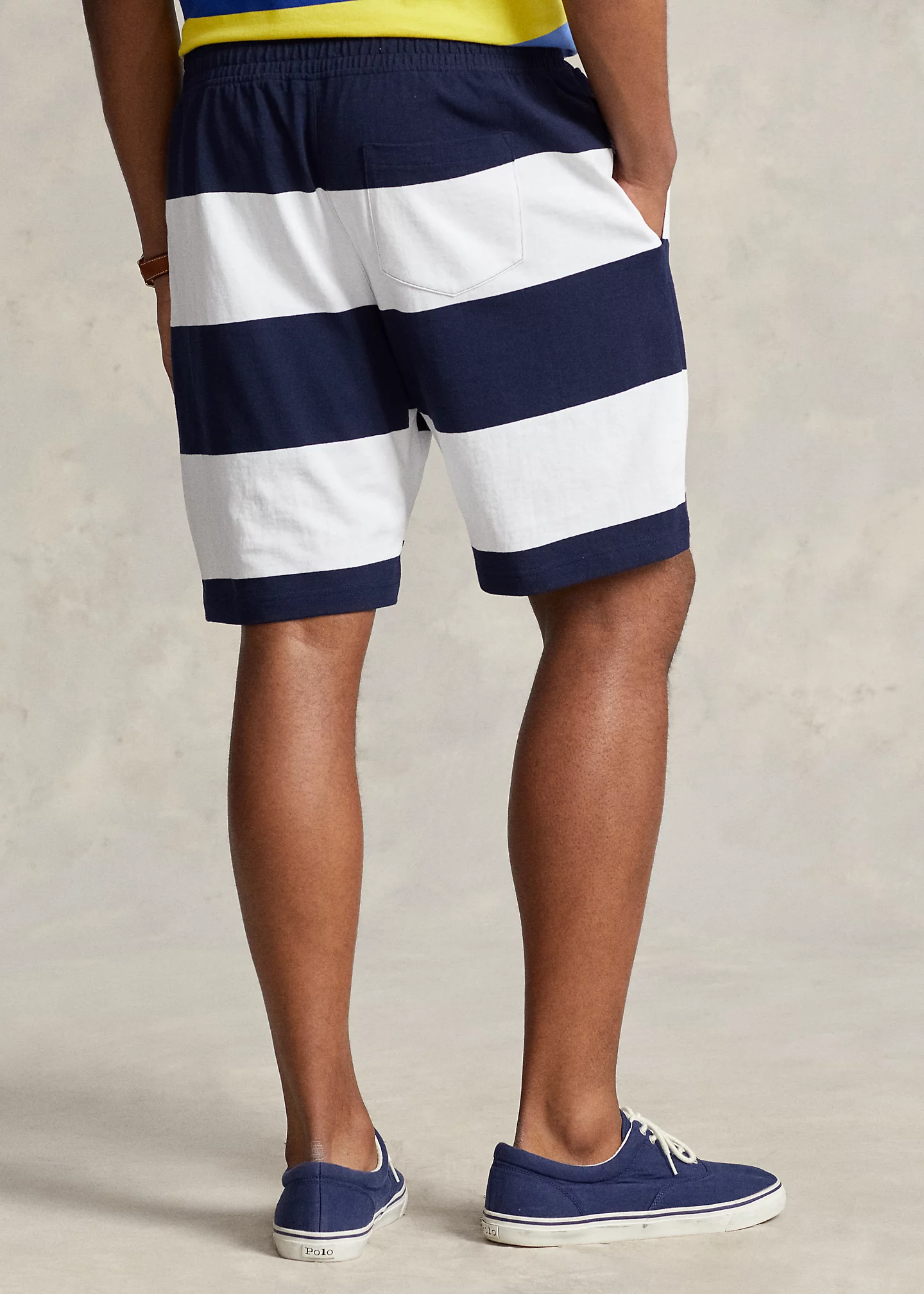 Polo Bear Striped Jersey Short