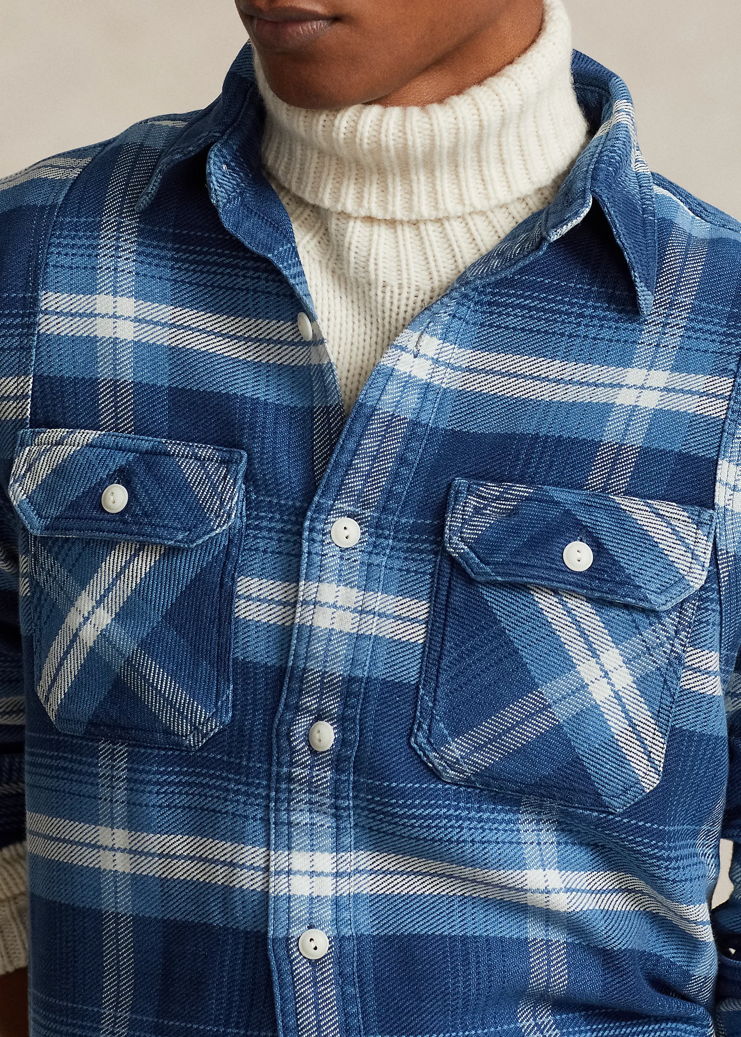 Classic Fit Plaid Flannel Workshirt