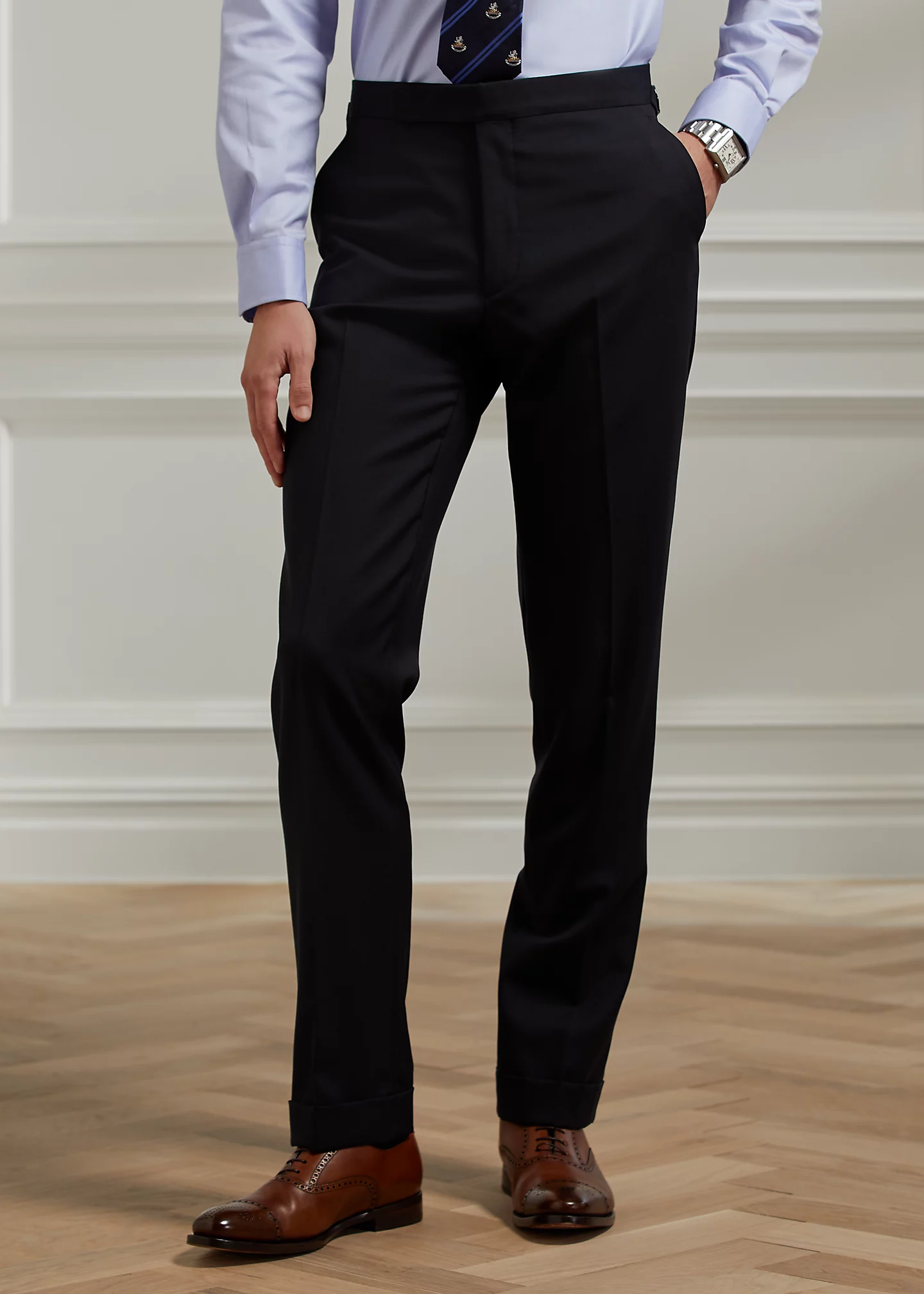 Gregory Hand-Tailored Wool Twill Suit
