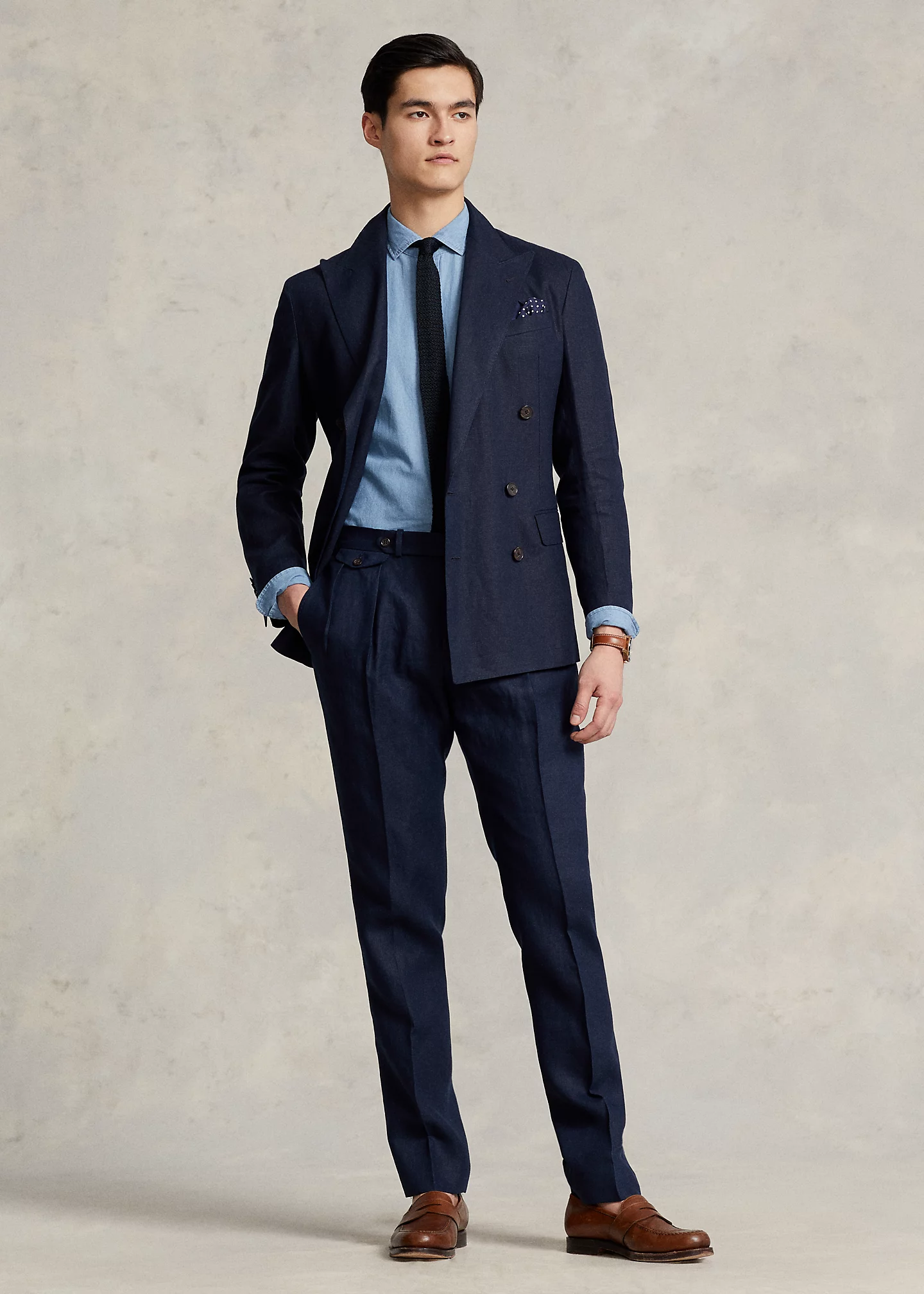 Polo Soft Tailored Linen Suit Jacket