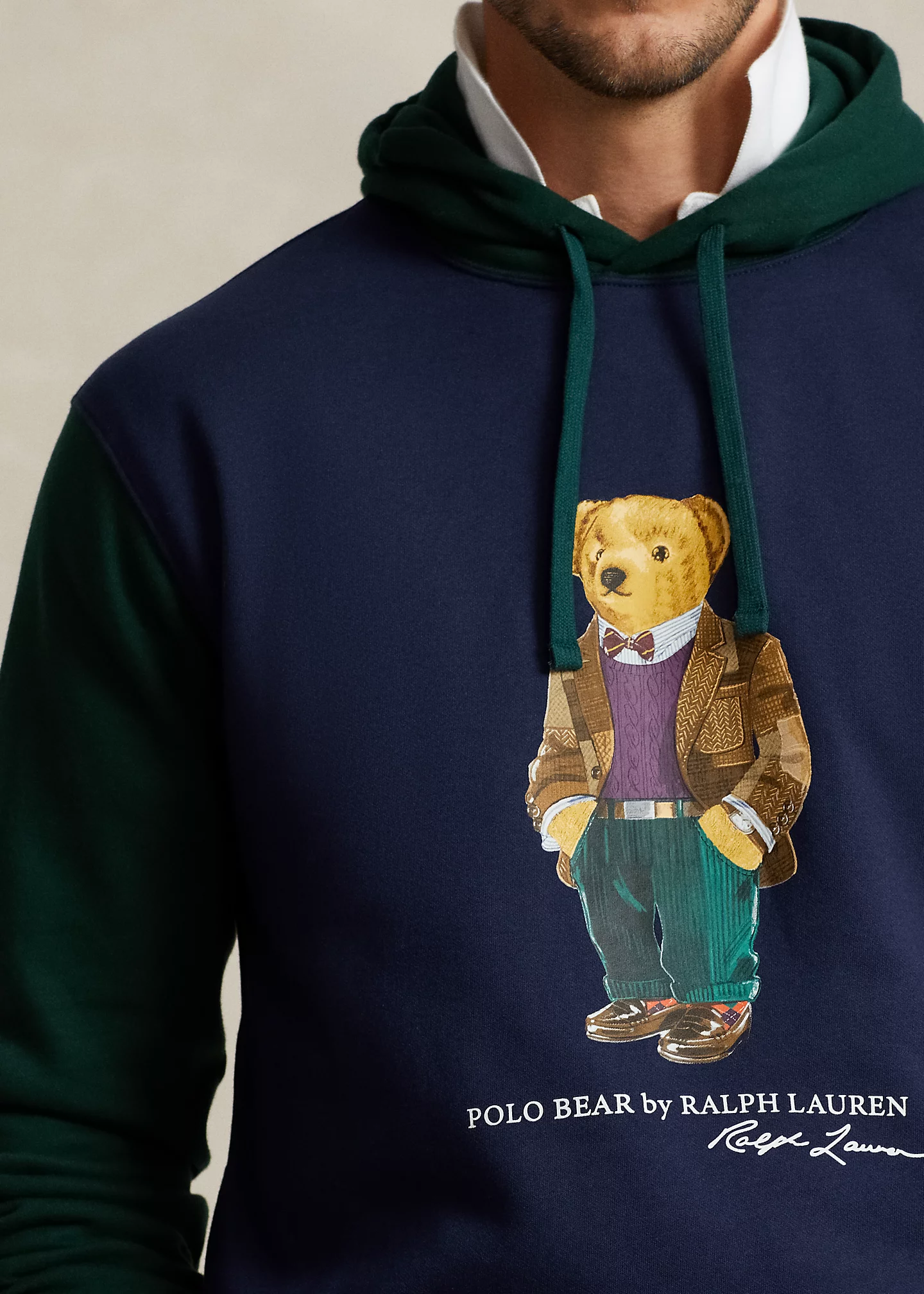 Polo Bear Fleece Hoodie