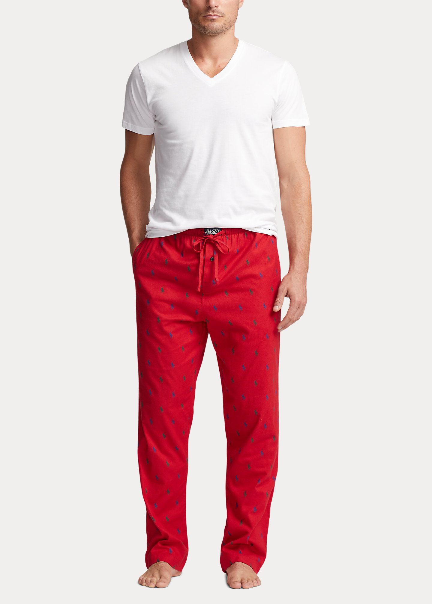 Allover Pony Flannel Pajama Pant