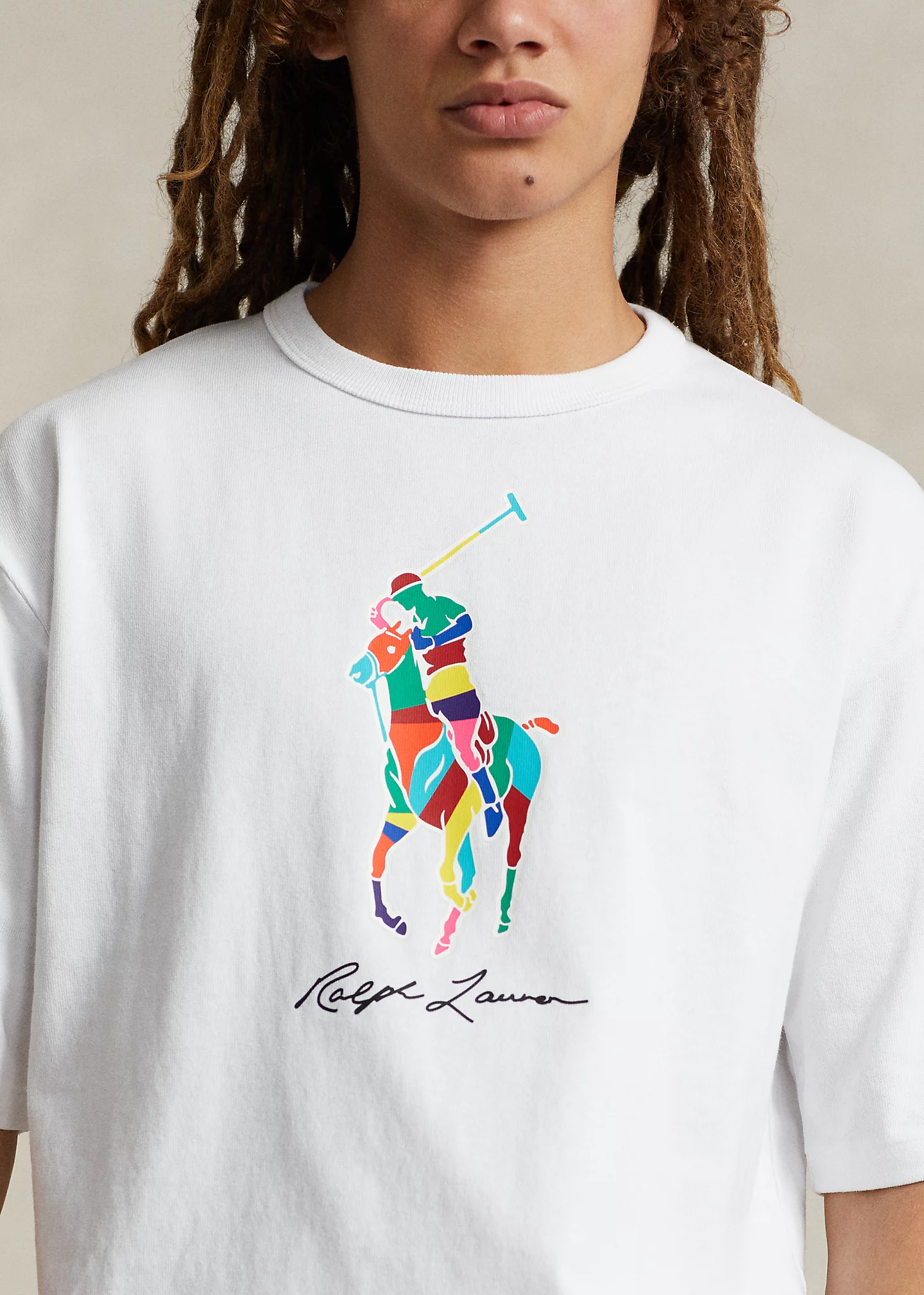 Relaxed Fit Big Pony Jersey T-Shirt