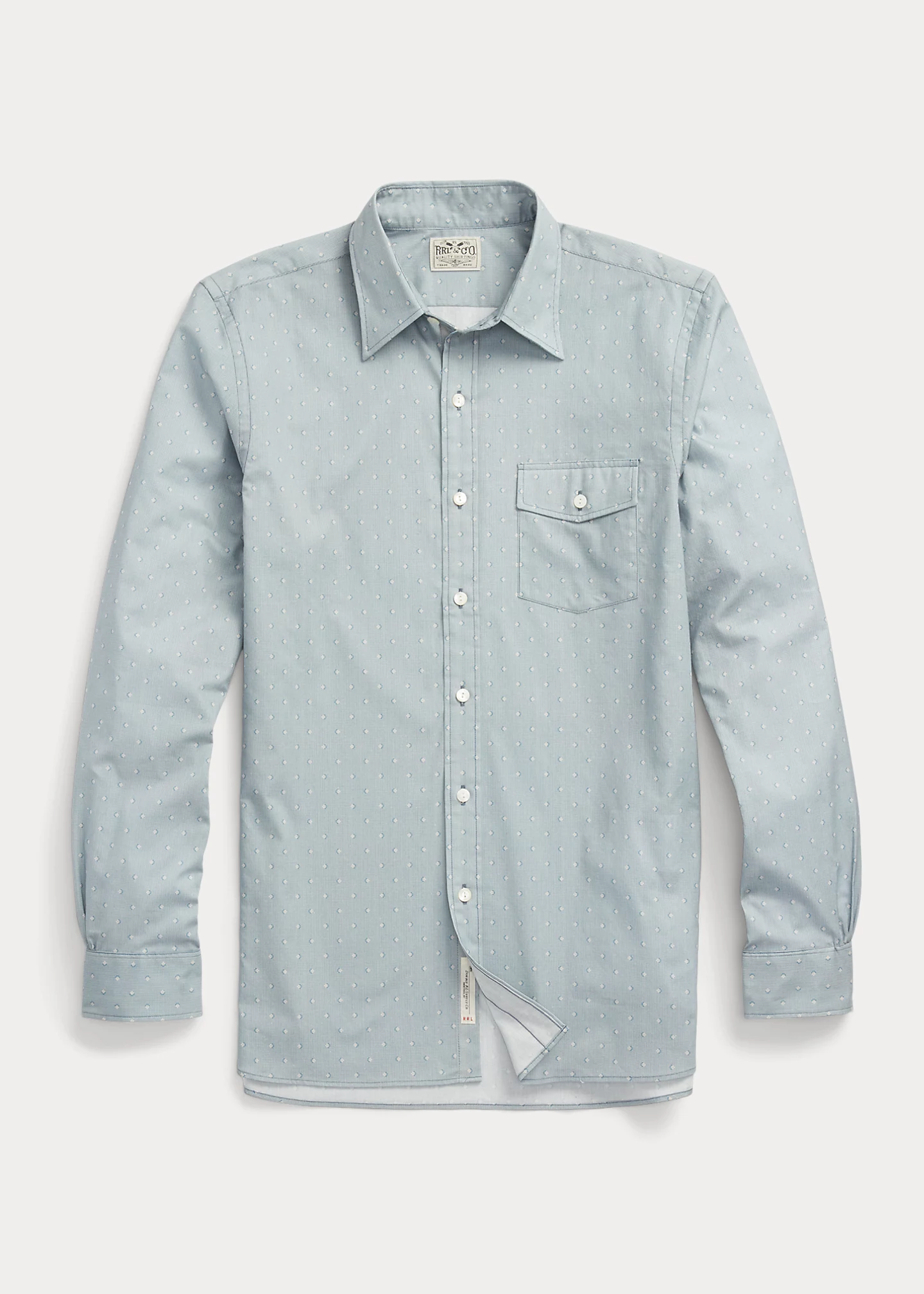 Slim Fit Print Woven Shirt