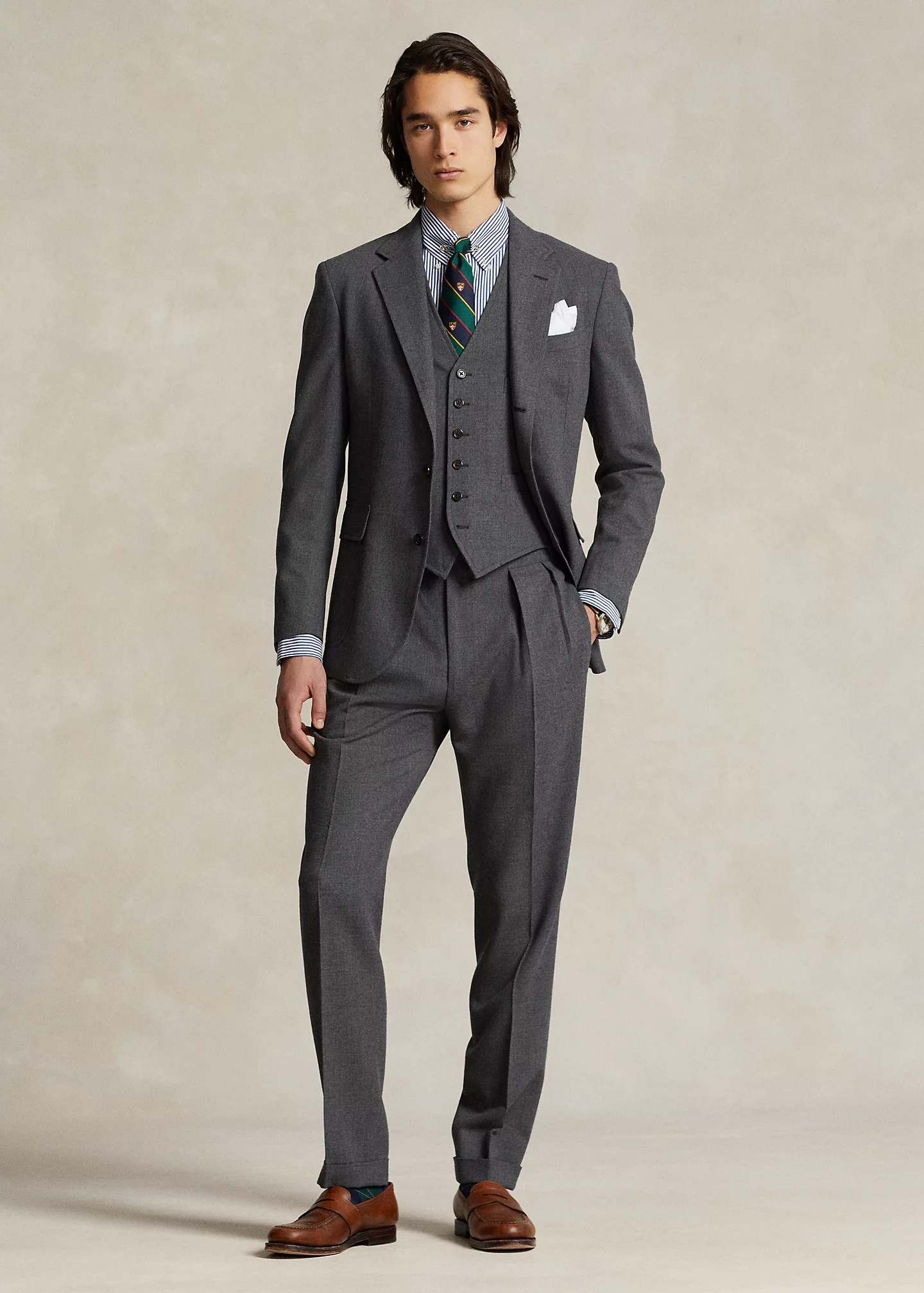 Polo Lightweight Wool 3-Piece Suit