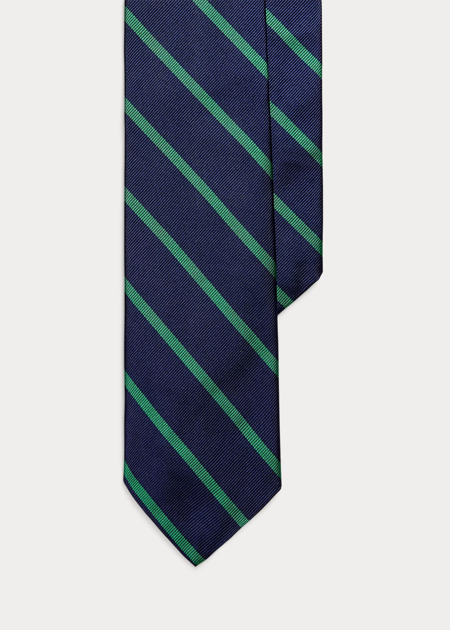 Striped Silk Repp Tie