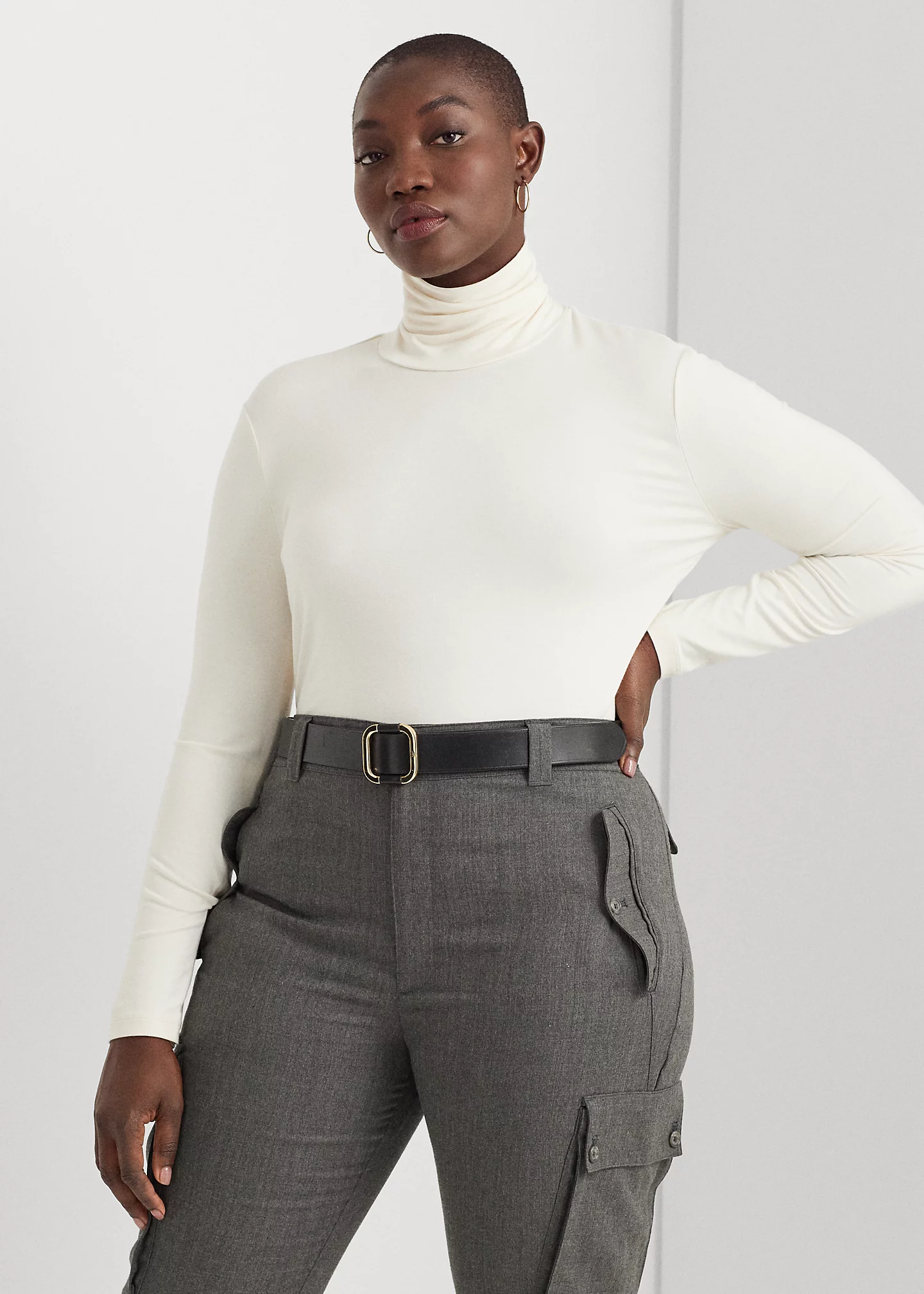 Jersey Turtleneck