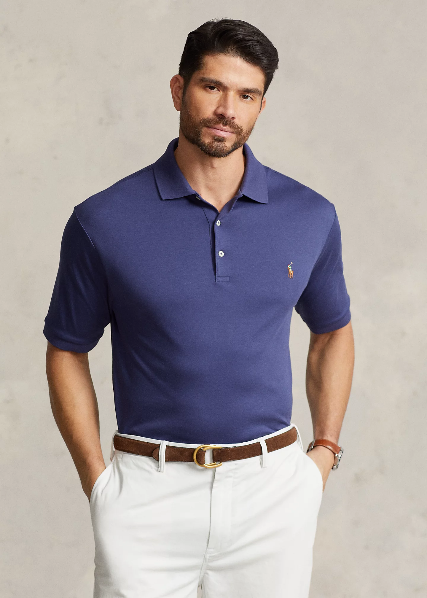 Soft Cotton Polo Shirt