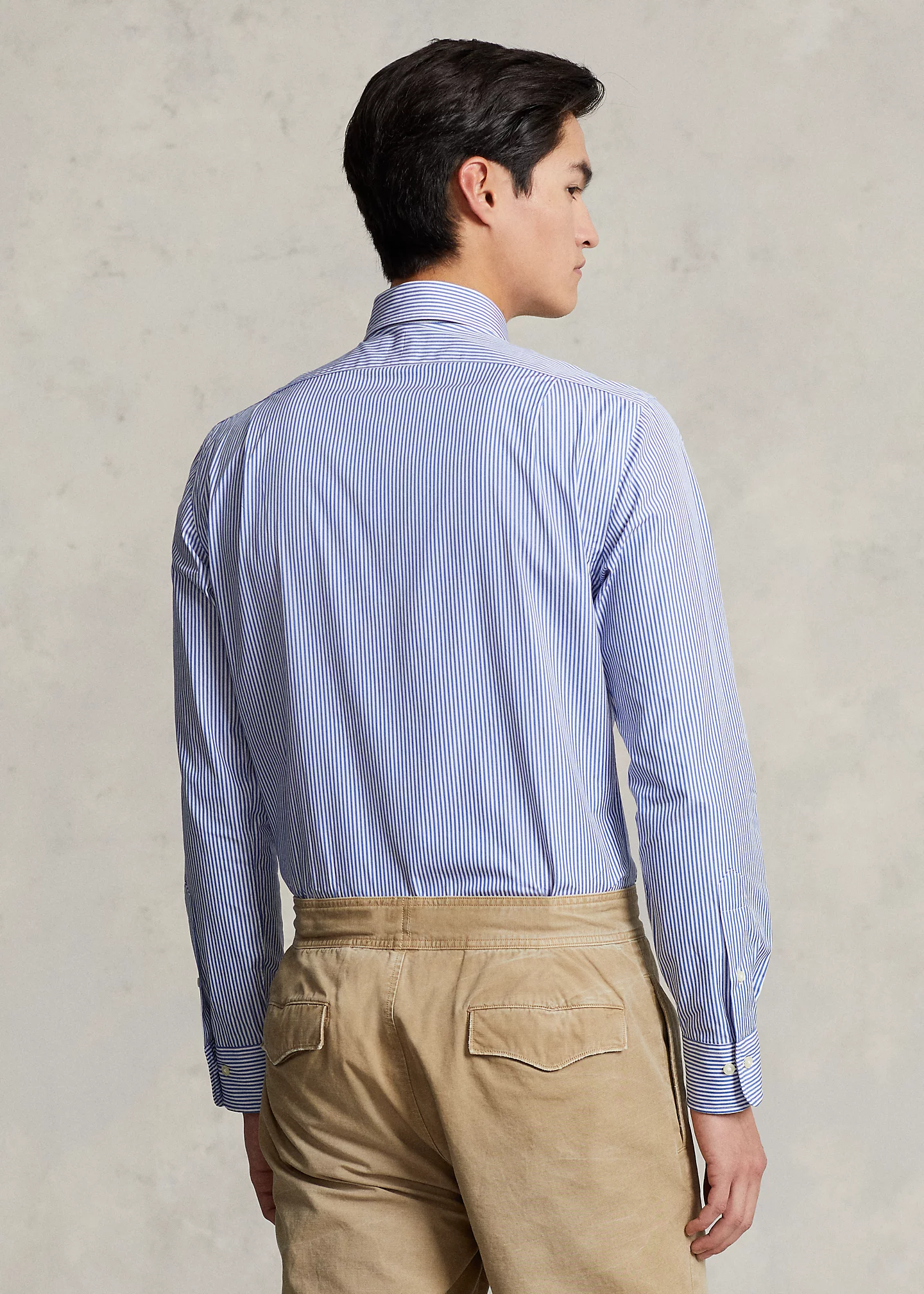 Regent Slim Fit Striped Poplin Shirt