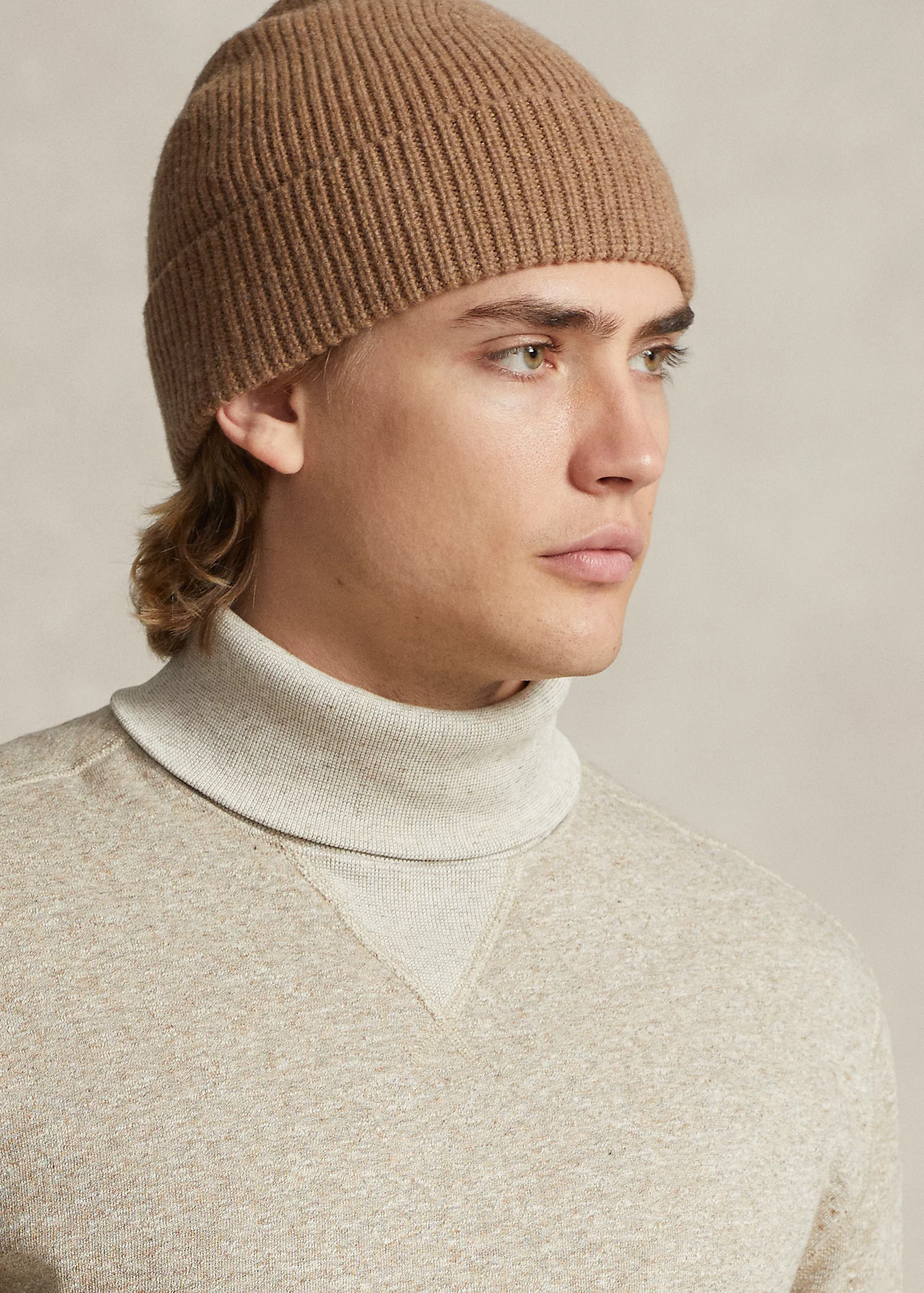 Fleece Mockneck Sweatshirt