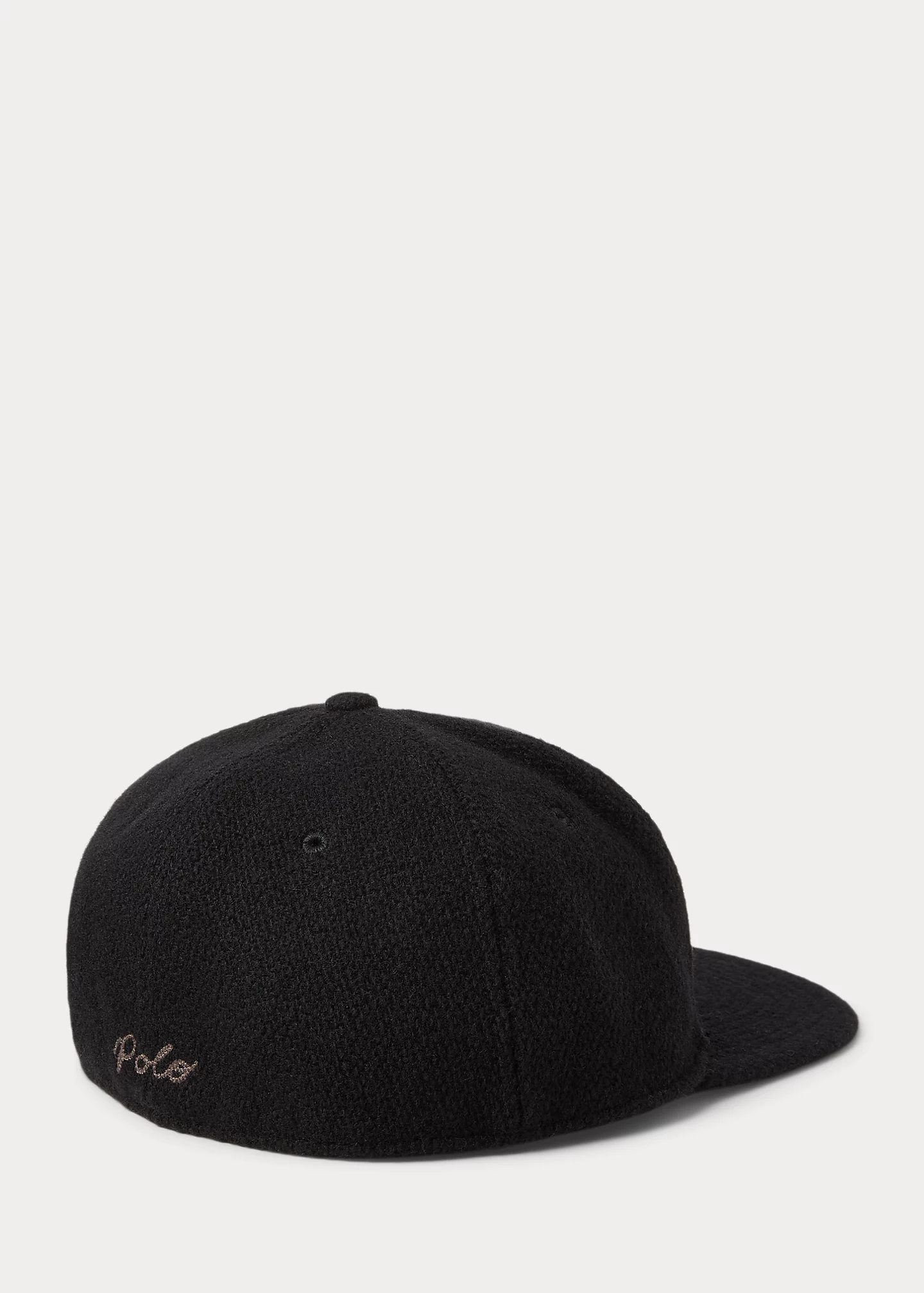 Wool-Blend Twill Fitted Cap
