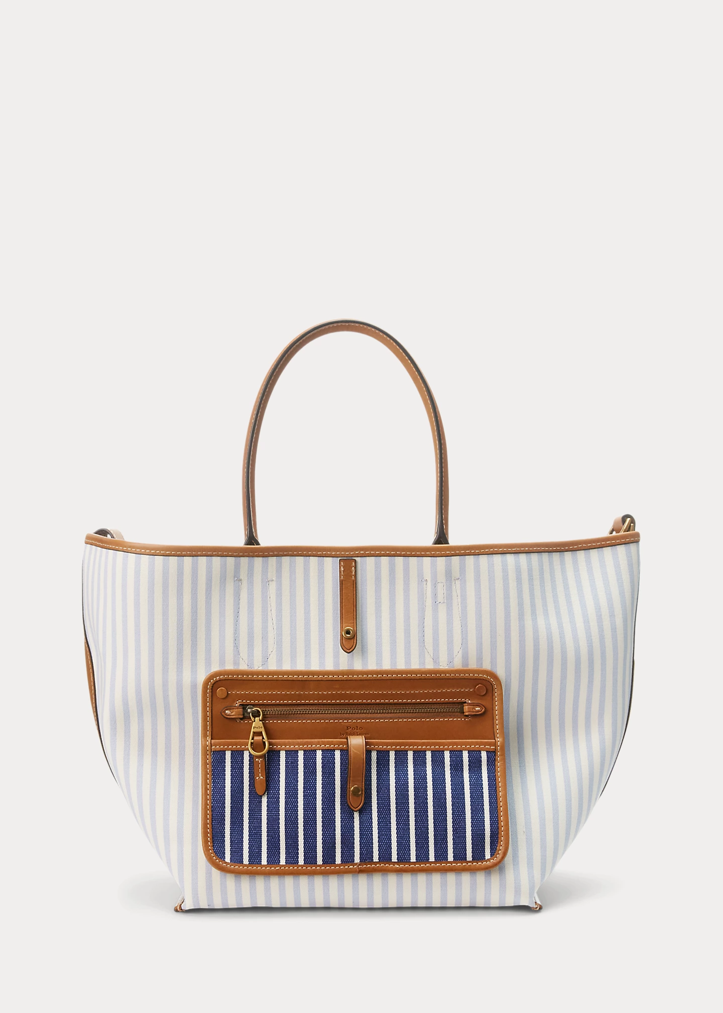Striped Canvas Medium Bellport Tote