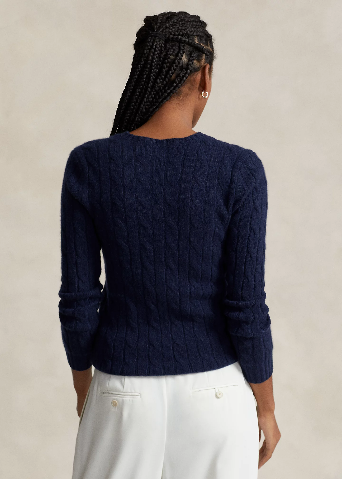 Cable-Knit Cashmere Sweater