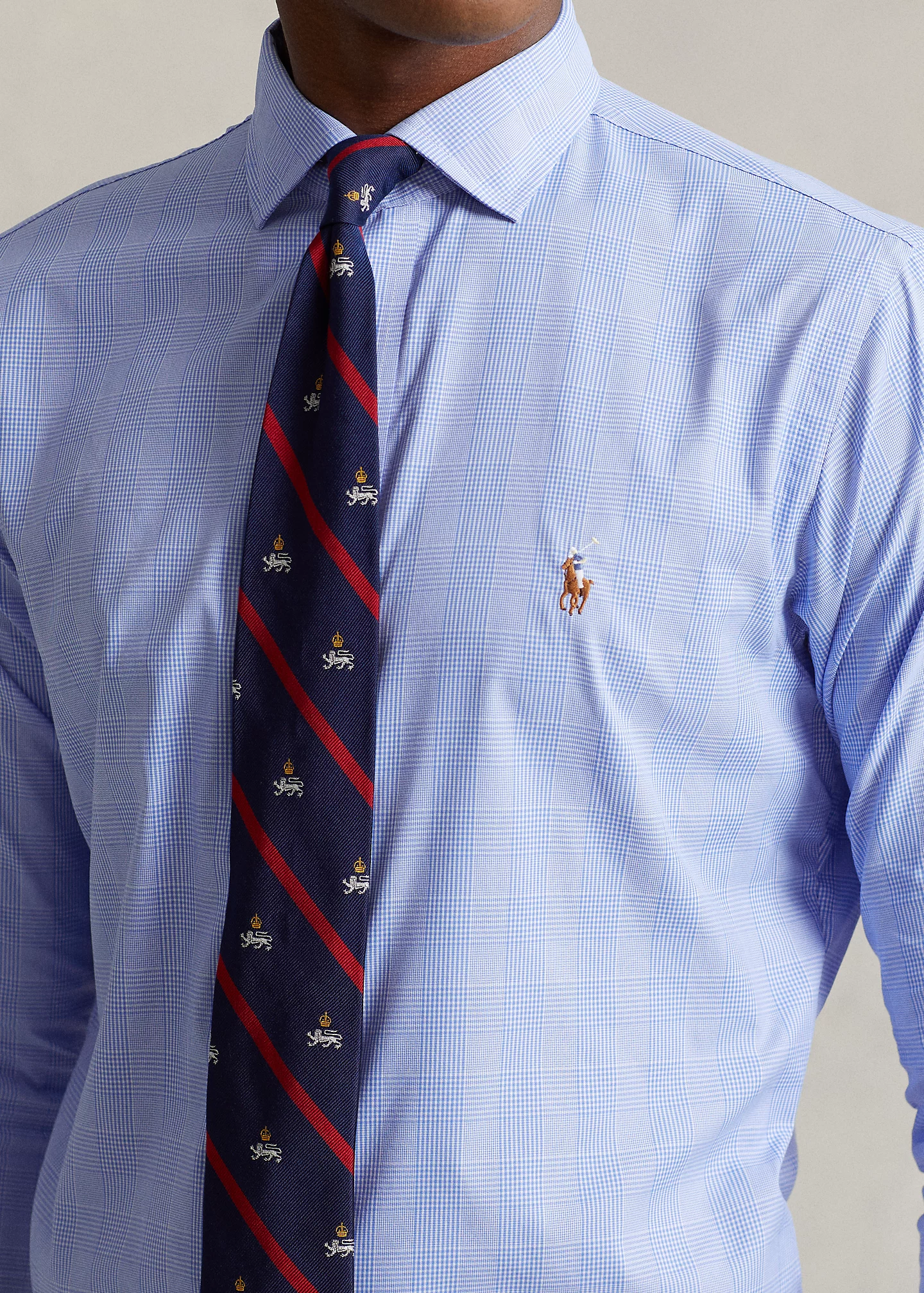 Classic Fit Plaid Performance Shirt