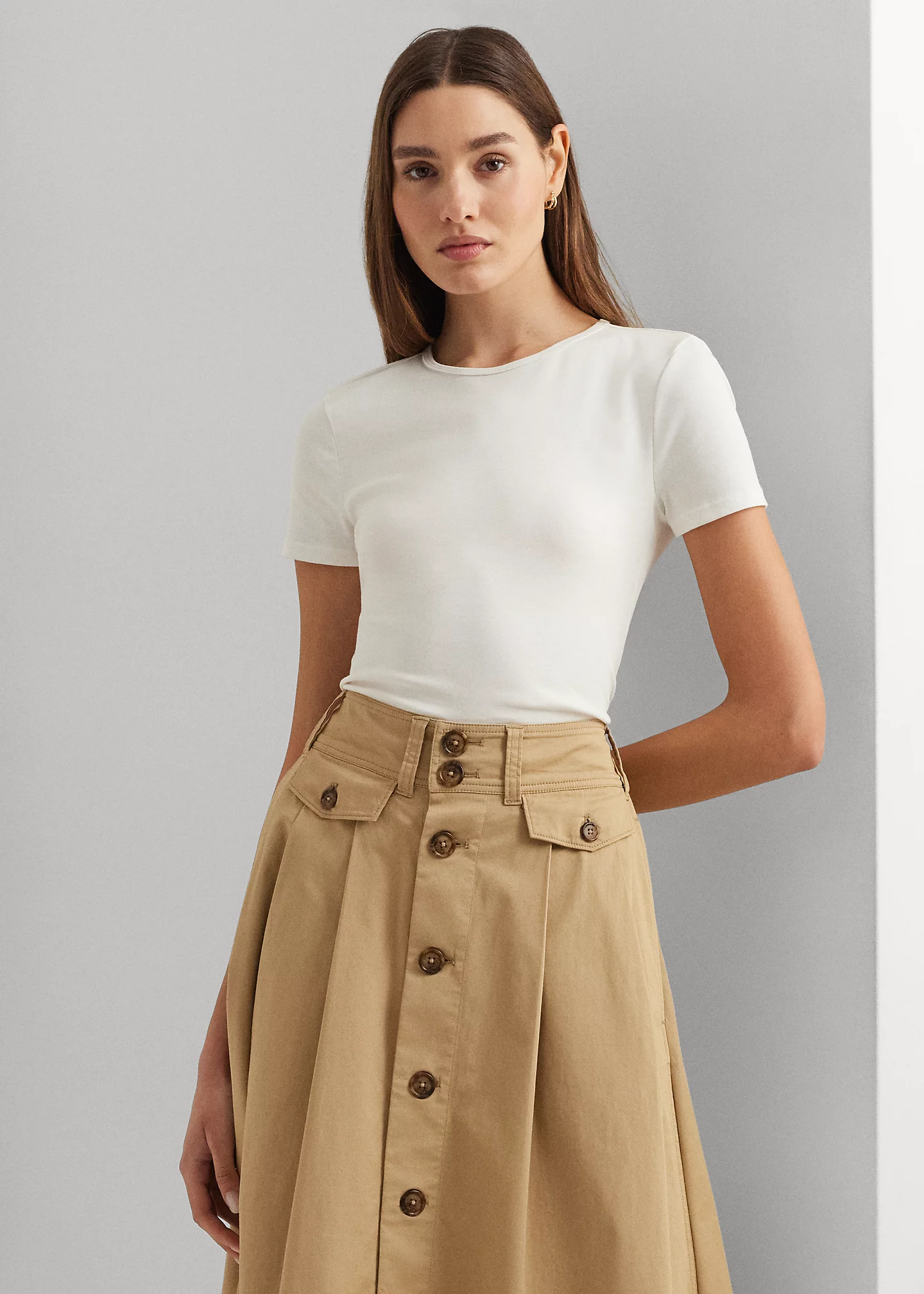 Cotton-Blend T-Shirt