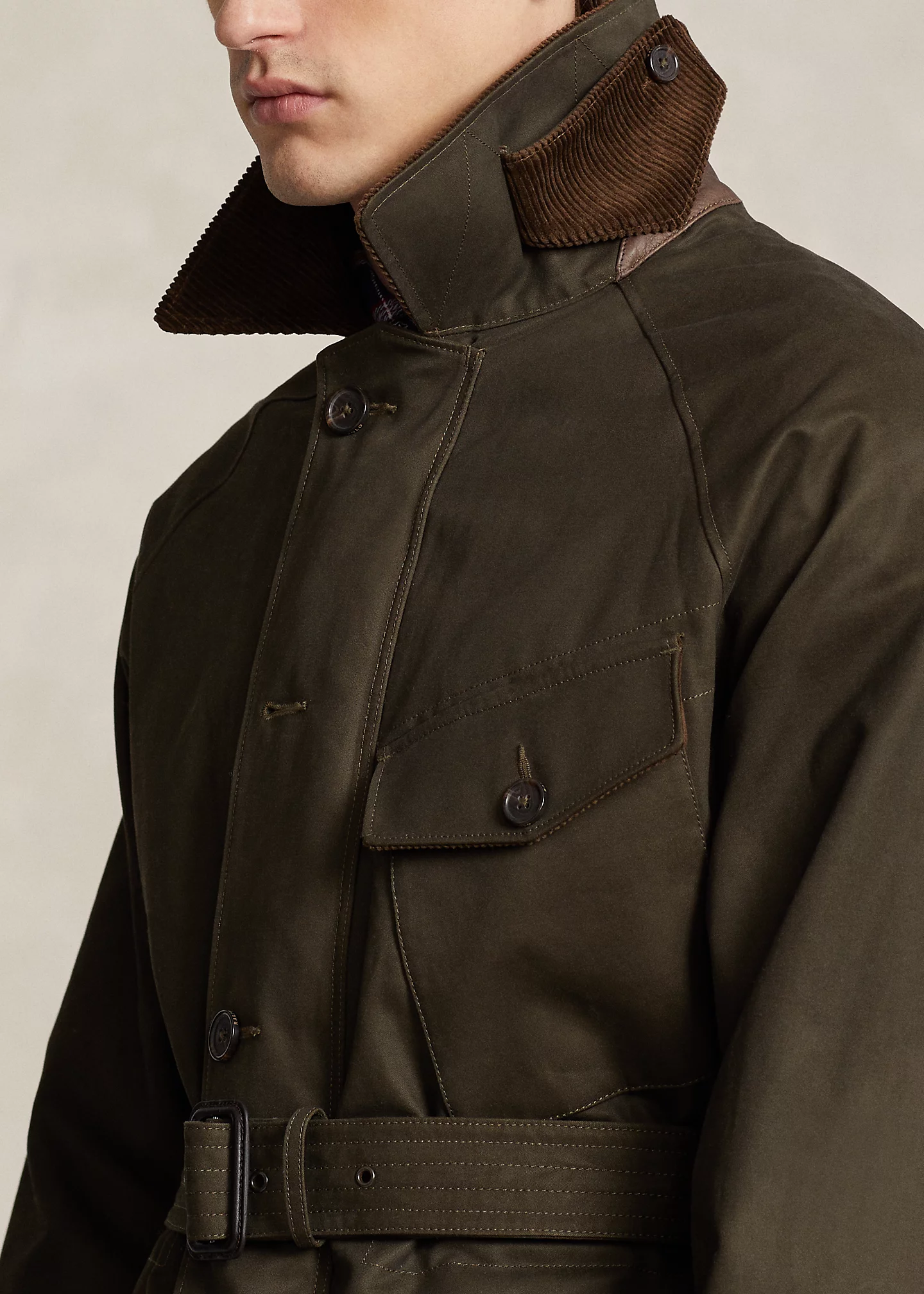 Sateen Belted Jacket