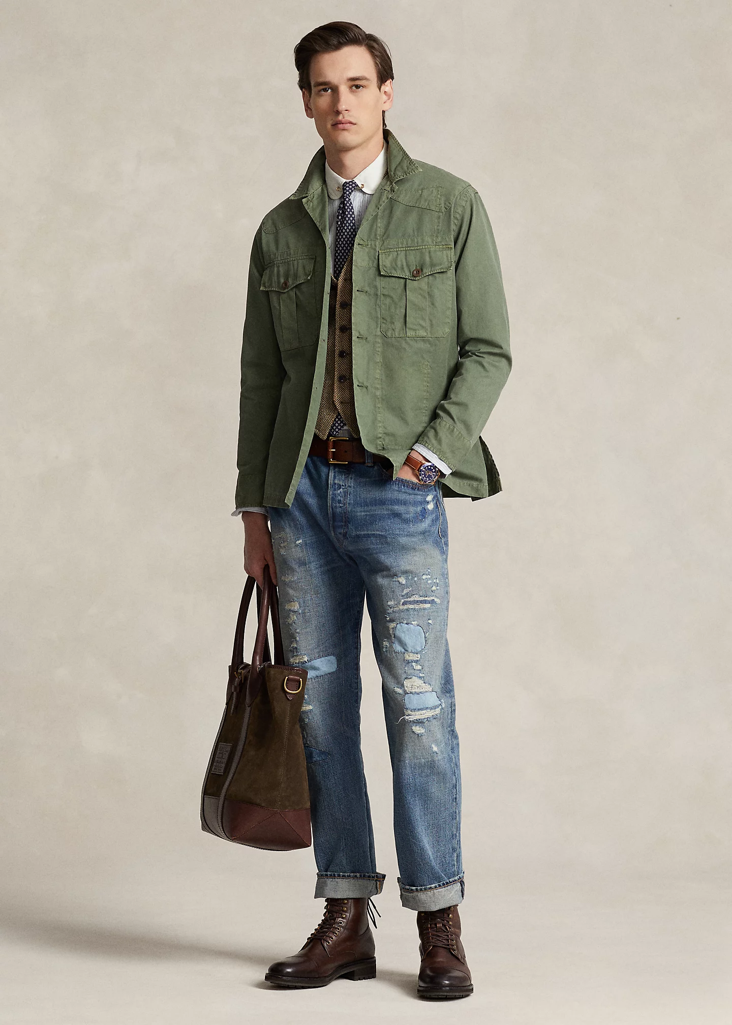 Classic Fit Twill Workshirt