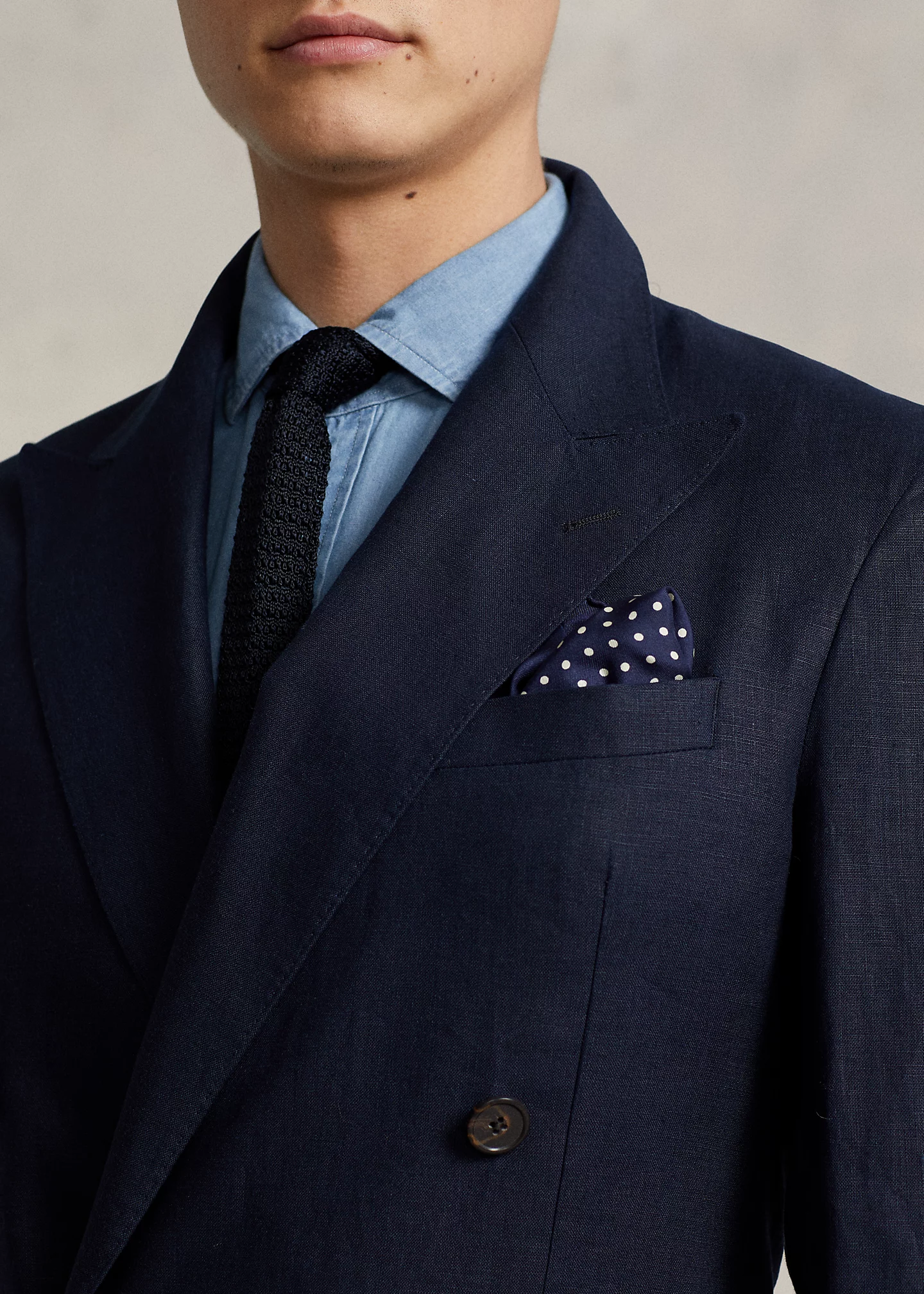 Polo Soft Tailored Linen Suit Jacket
