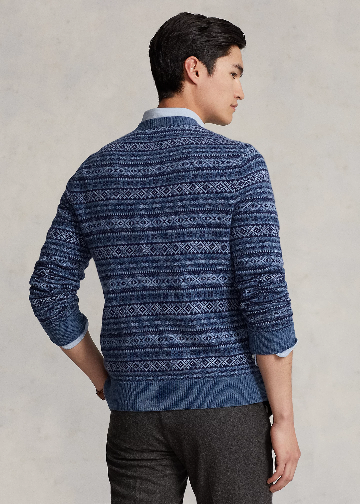 Fair Isle Wool Sweater