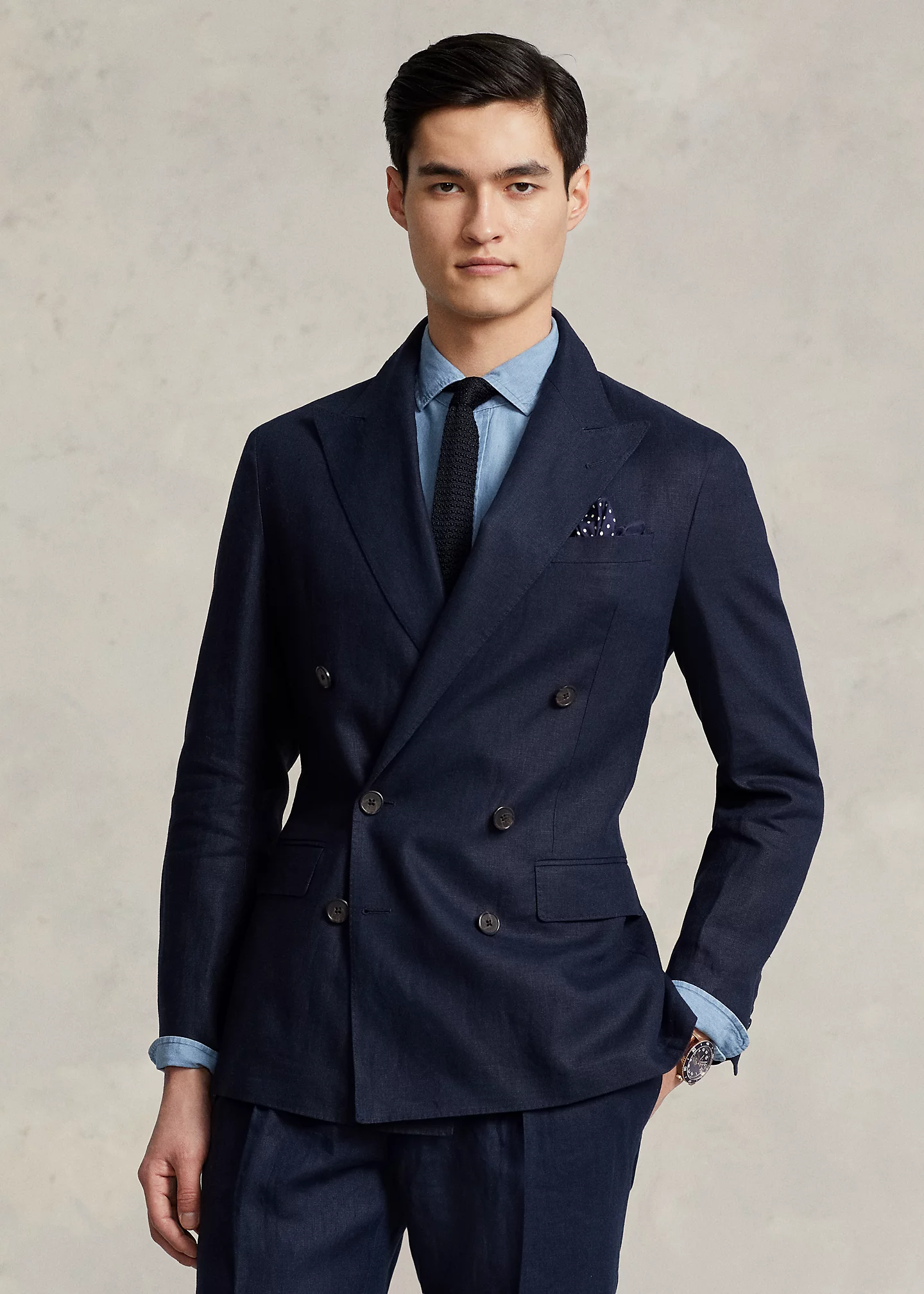 Polo Soft Tailored Linen Suit Jacket