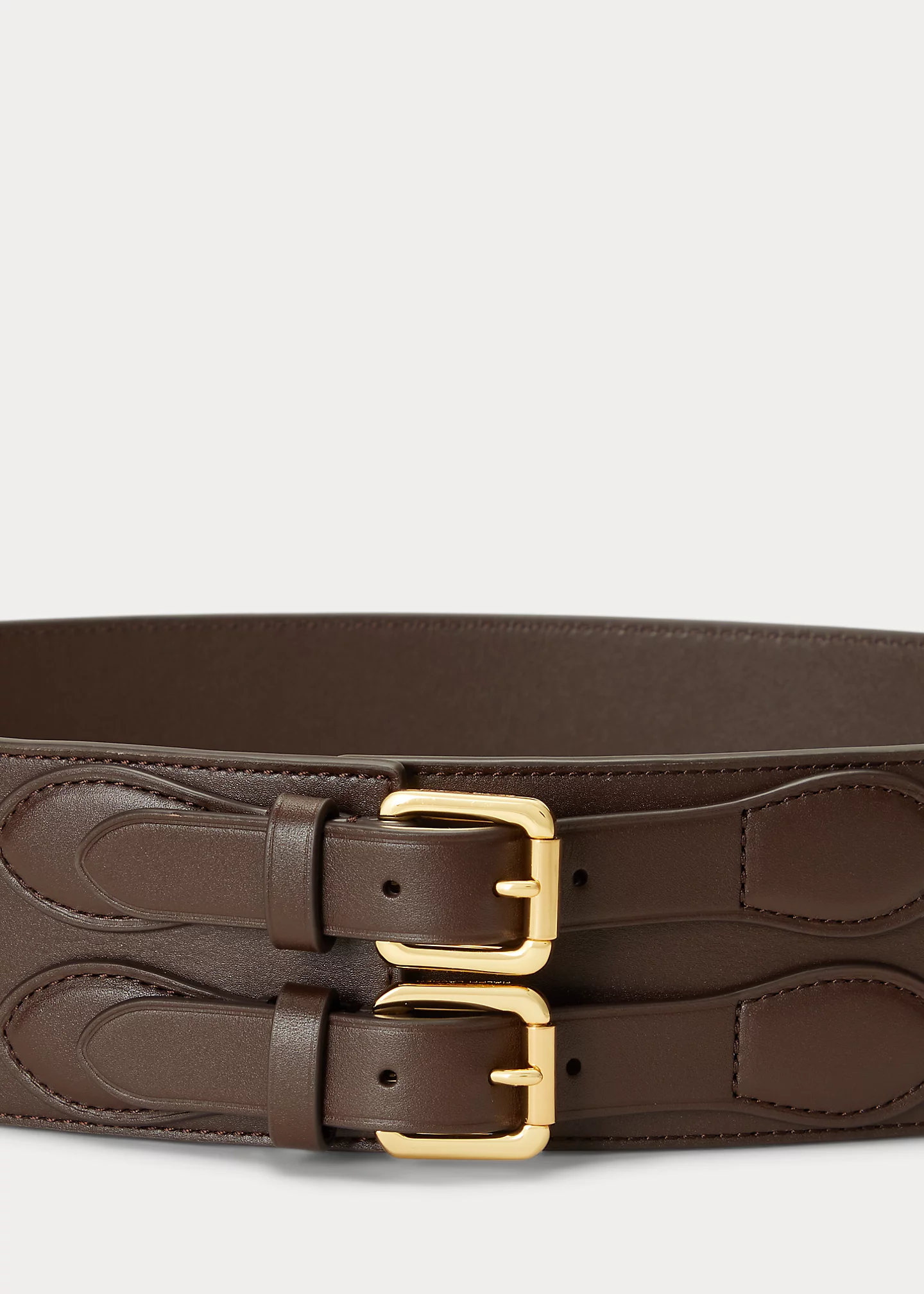 Leather Wide Belt