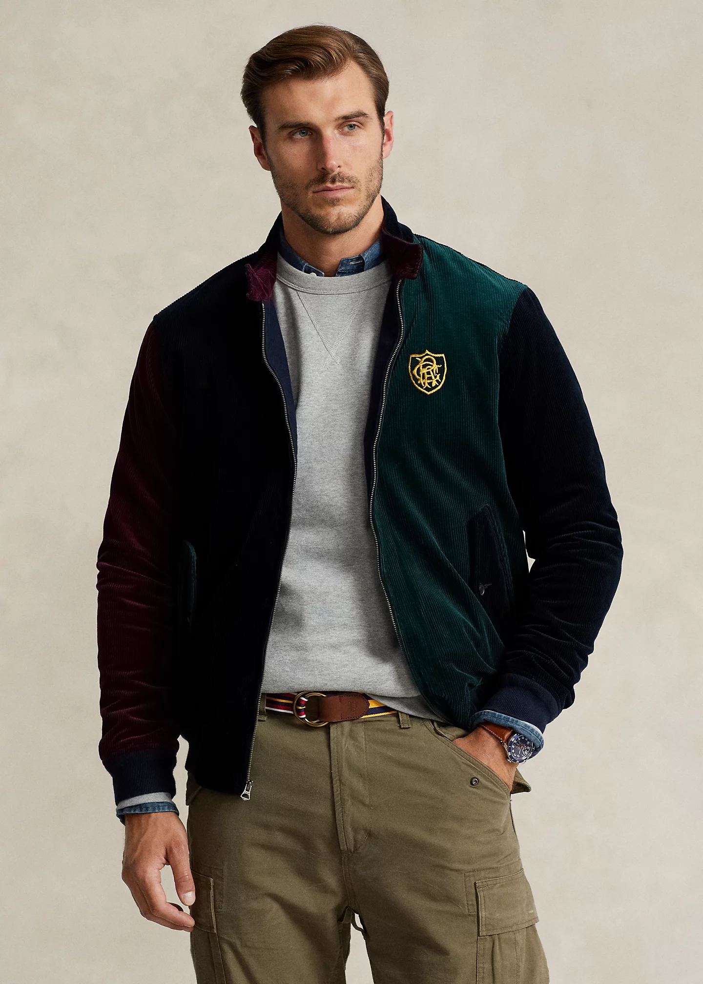 Crest Corduroy Fun Jacket