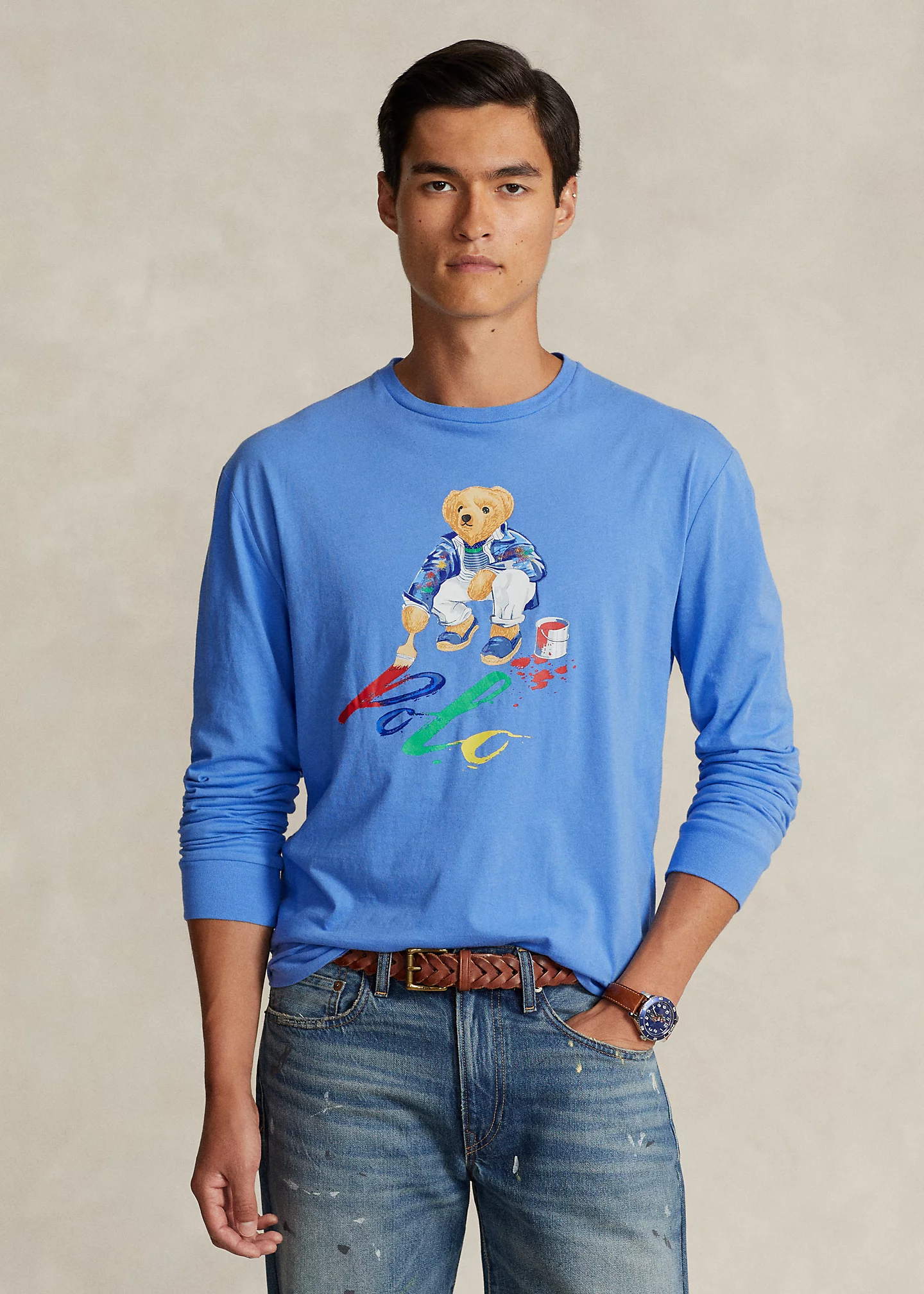 Classic Fit Polo Bear Jersey T-Shirt